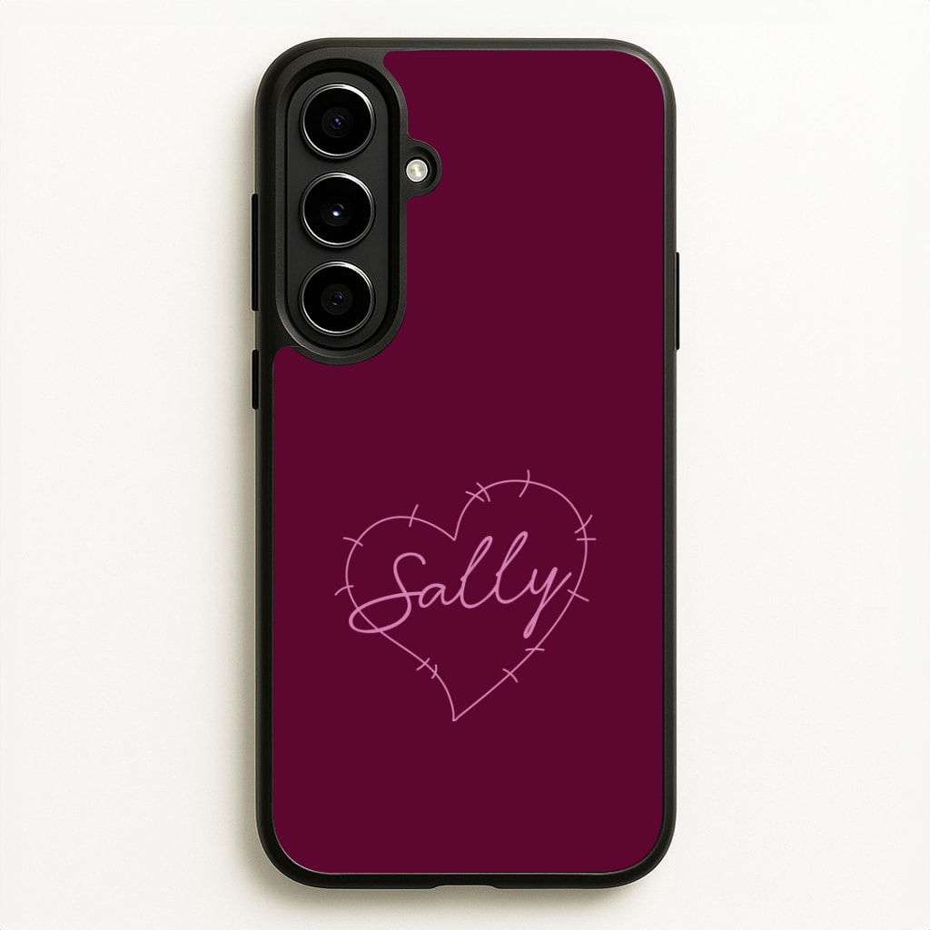 Stitched Heart Sally Galaxy A56 Case