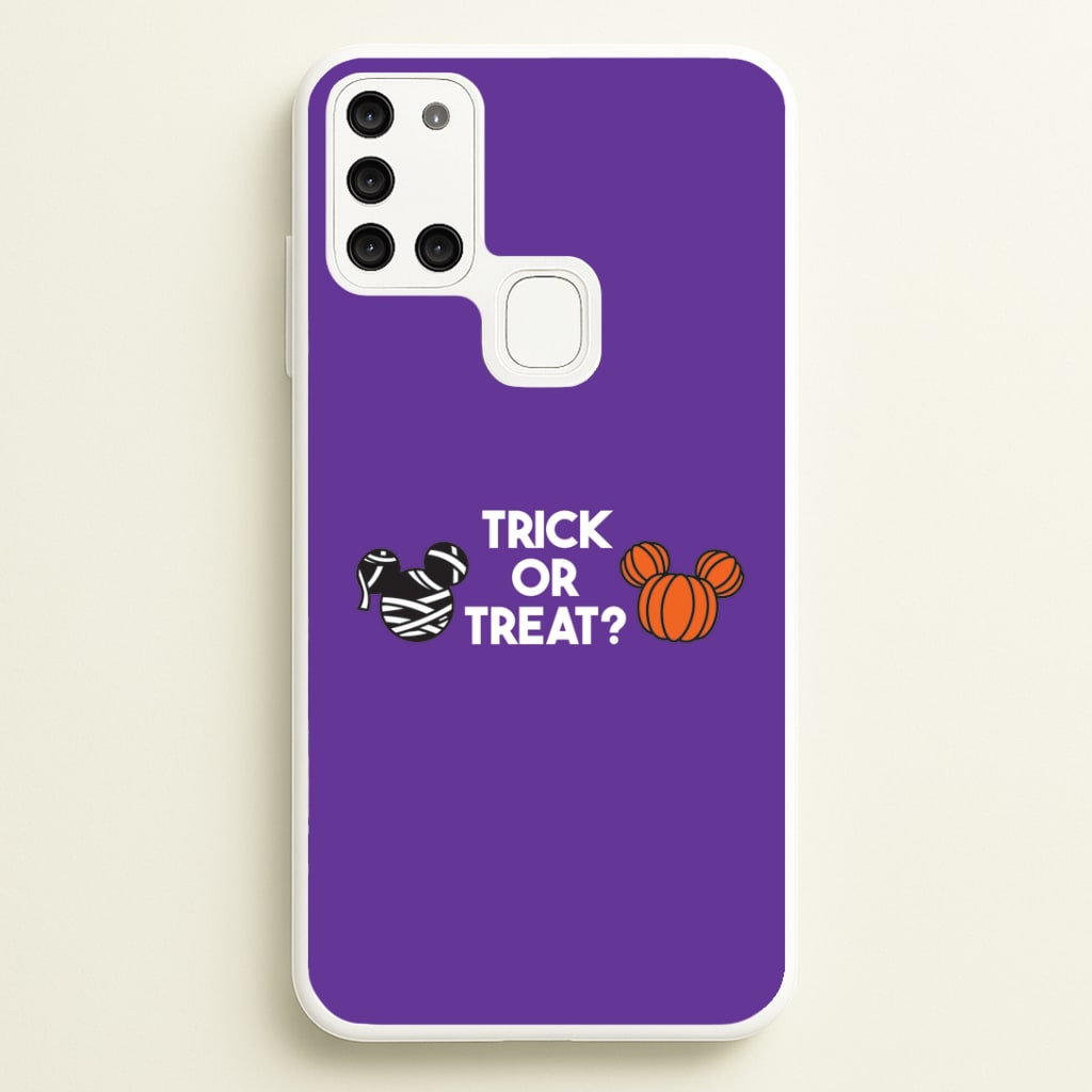 Trick Or Treat Mouse Galaxy A21s Case