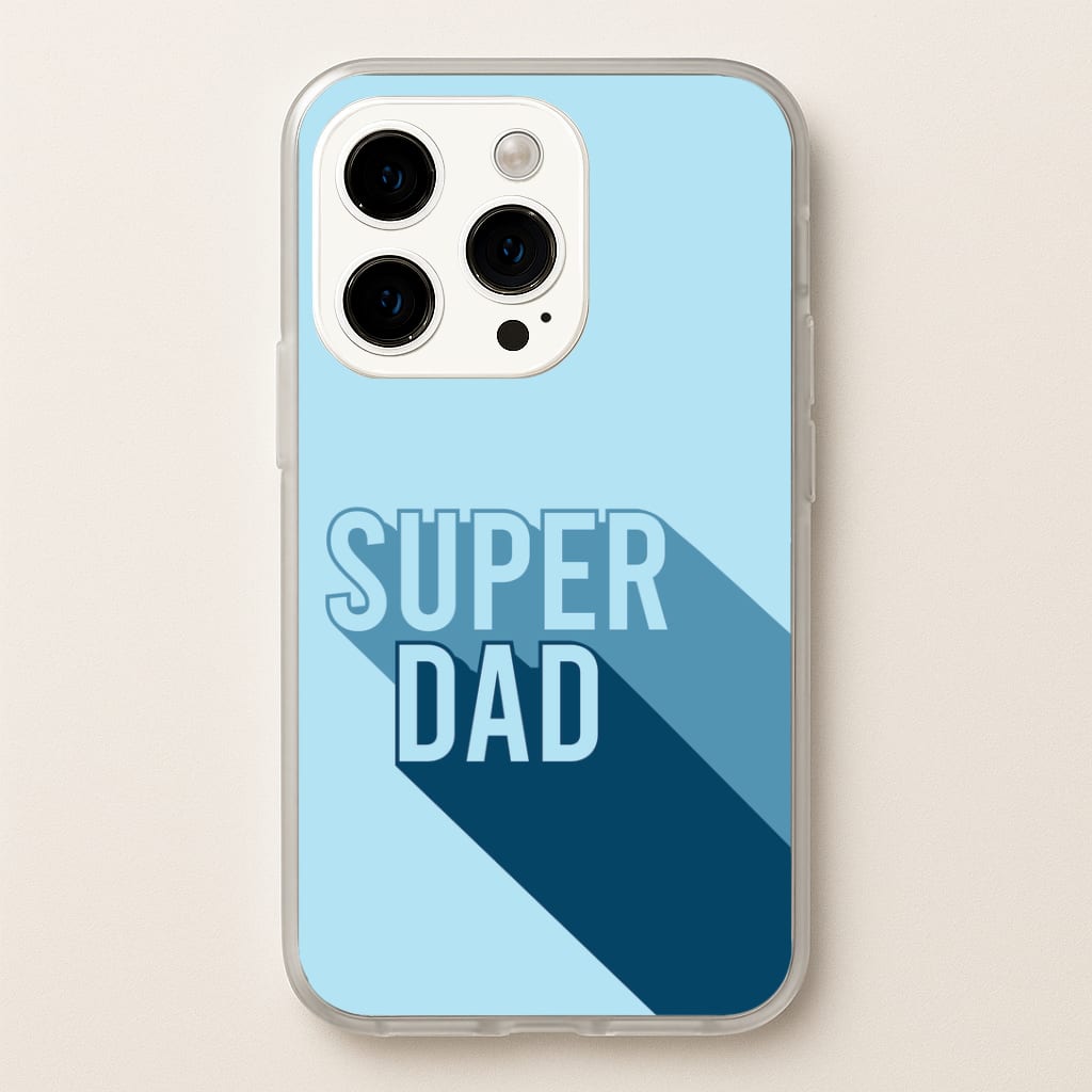 Super Dad Title iPhone 15 Pro Max Case