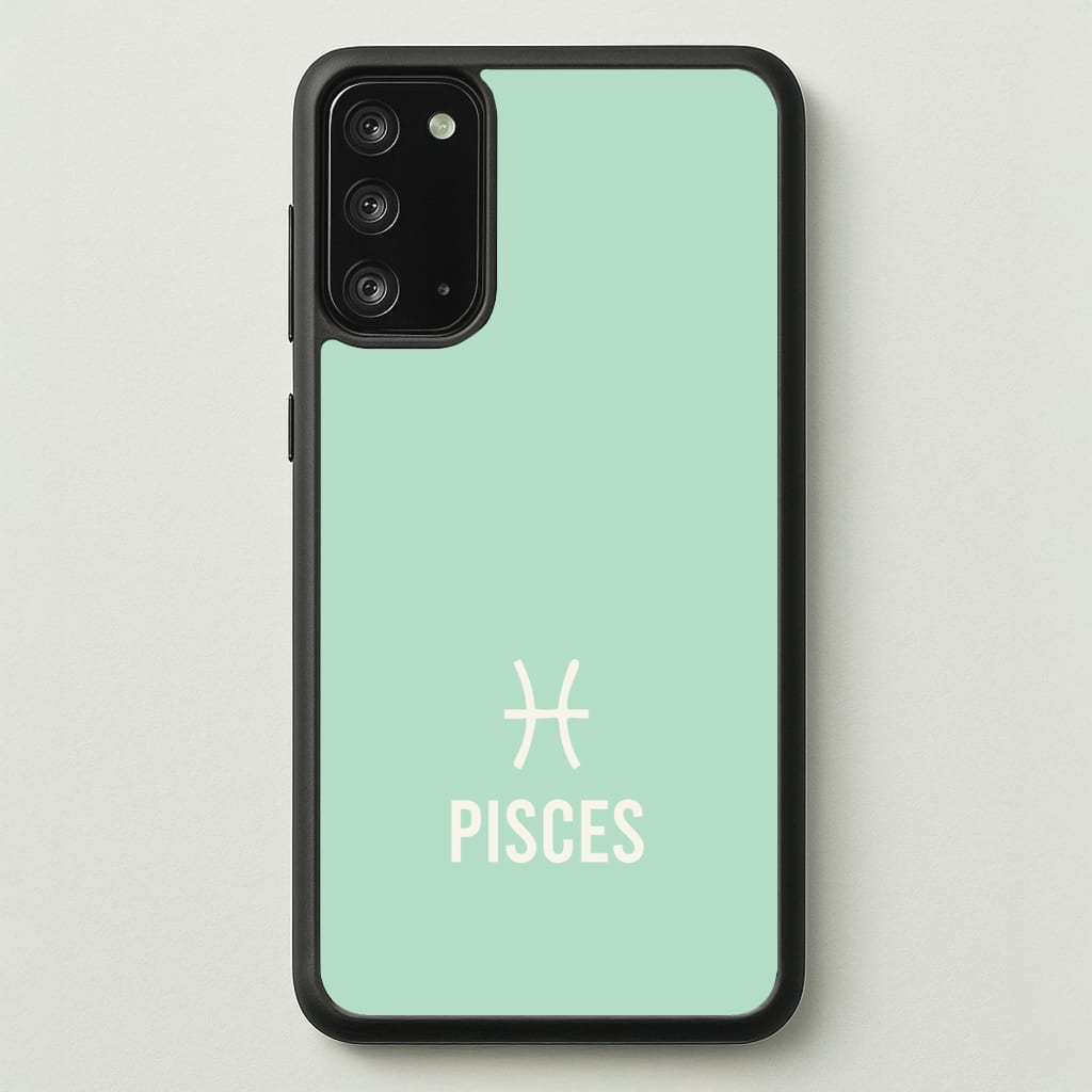 Pisces Pastel Zodiac Galaxy Note 20 Case