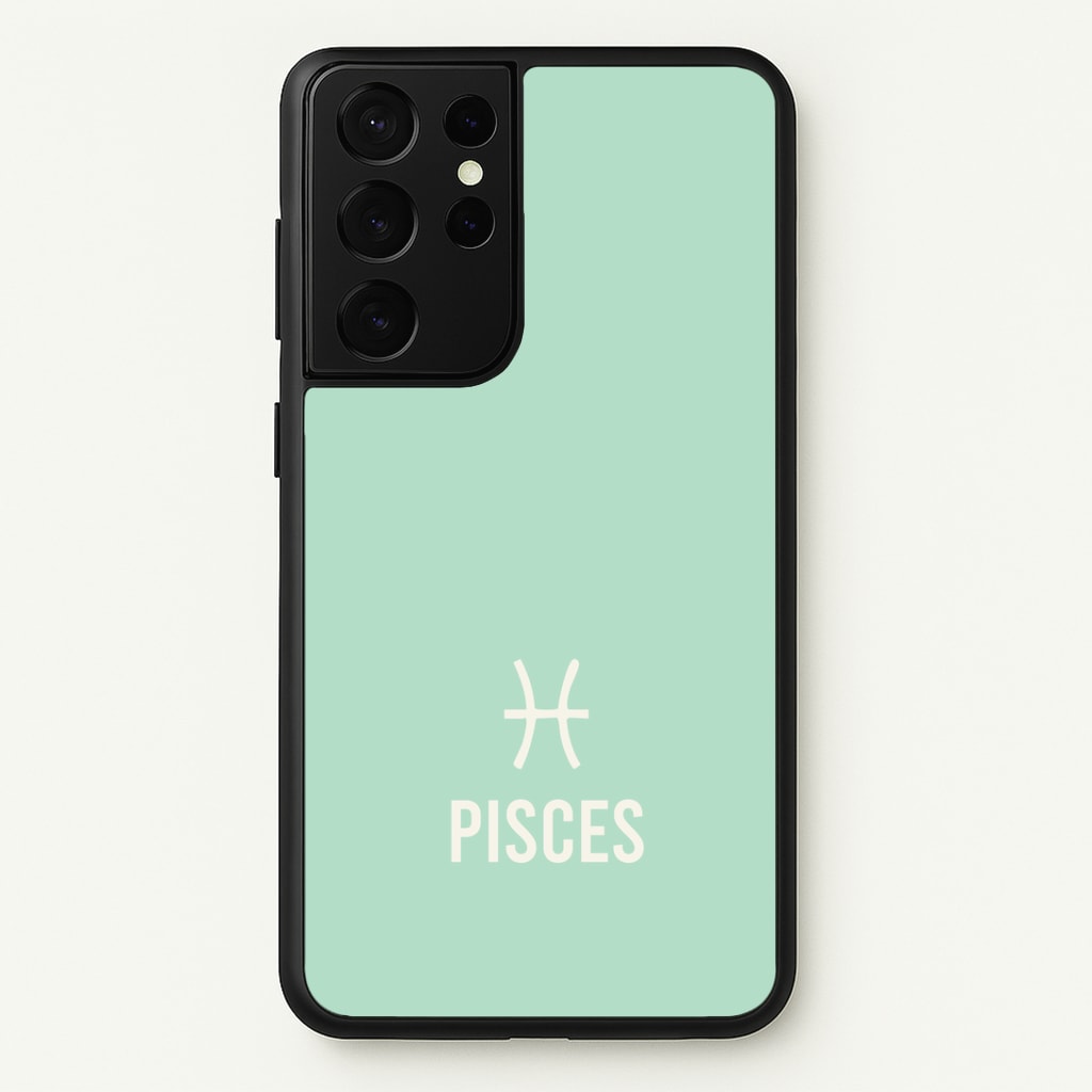 Pisces Pastel Zodiac Galaxy S21 Ultra Case