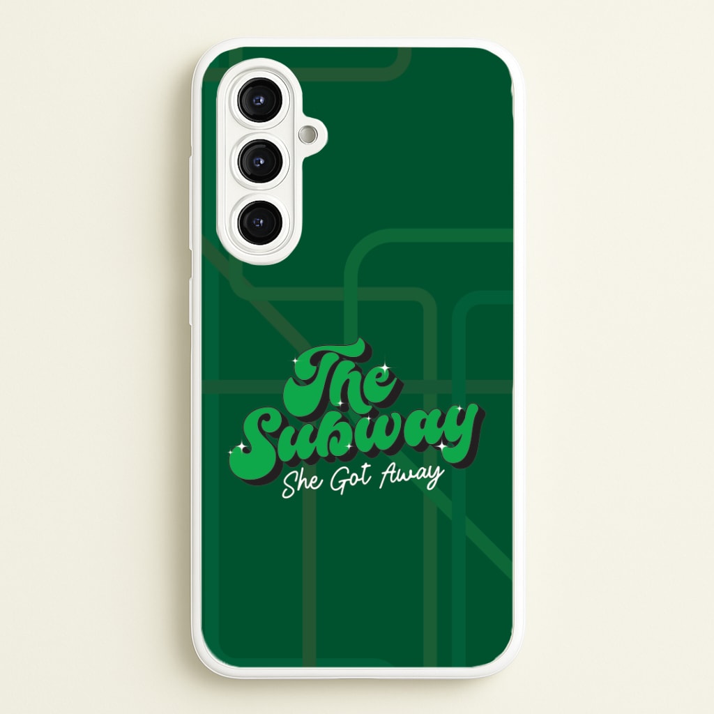 Subway Green Galaxy A16 Case