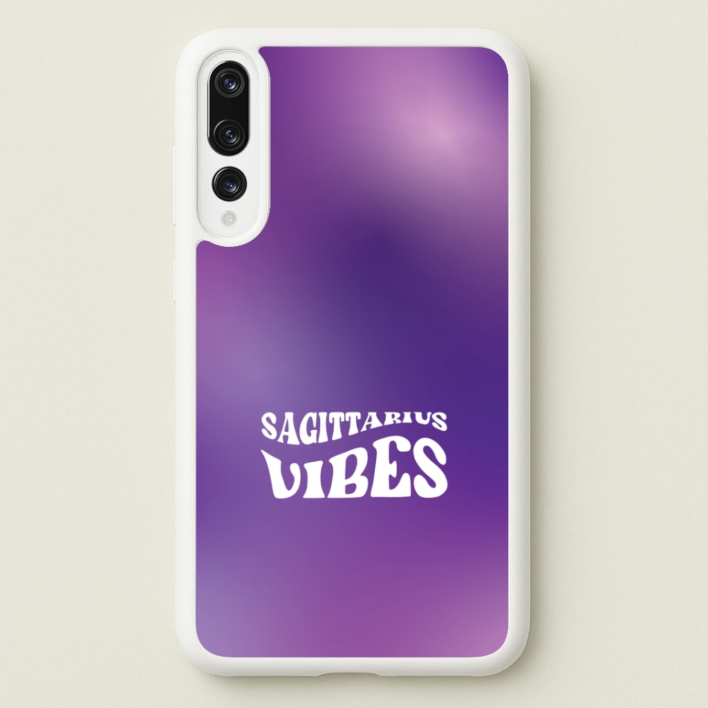 Sagittarius Vibes Gradient Zodiac Huawei P20 Pro Case