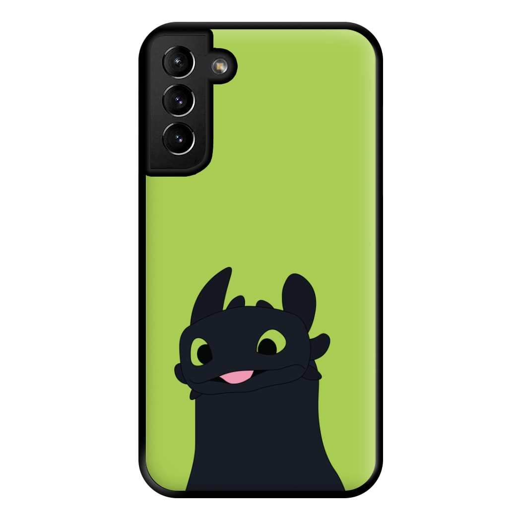 Black Fury Dragon Galaxy S21 Plus Case