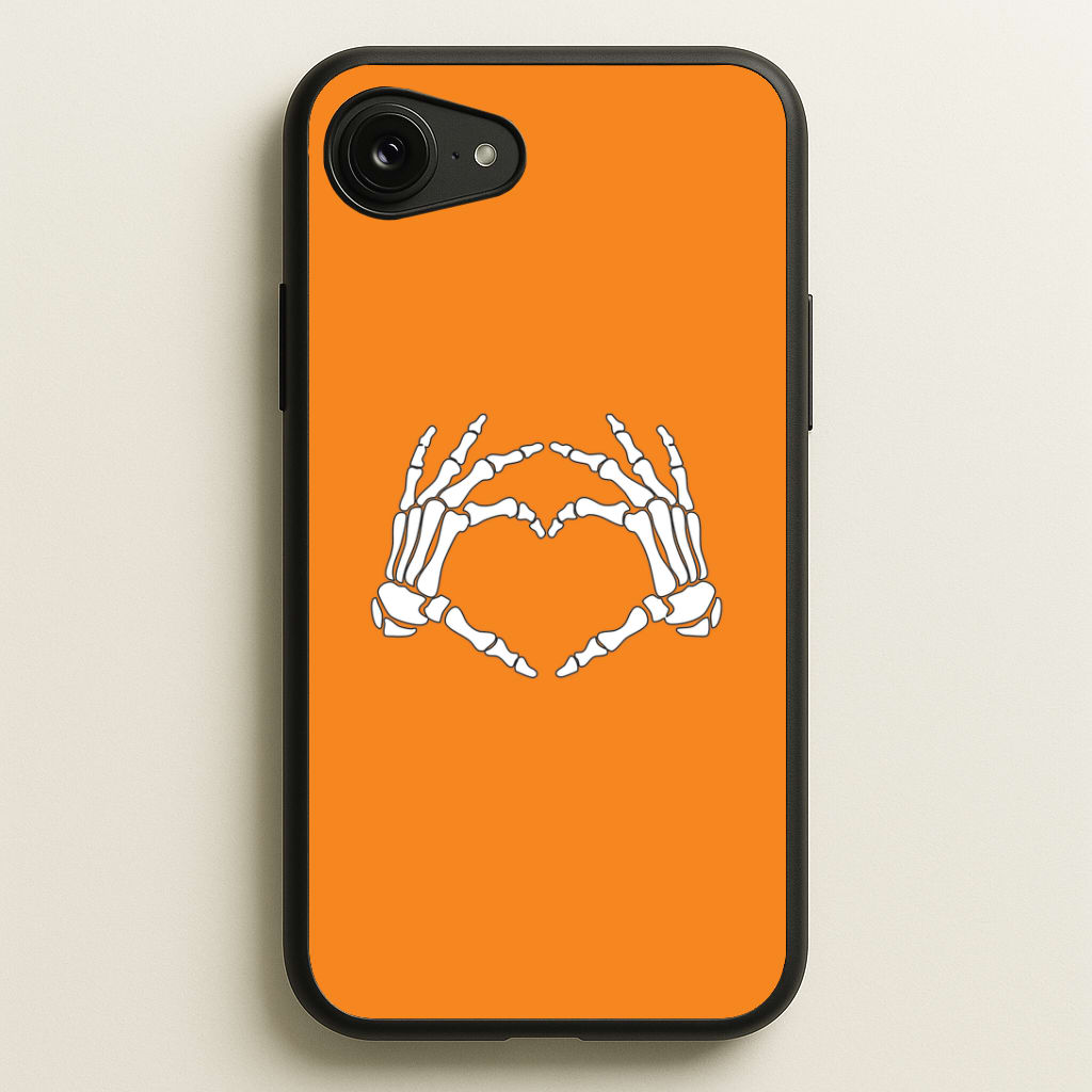 Skeleton Heart iPhone 16e Case