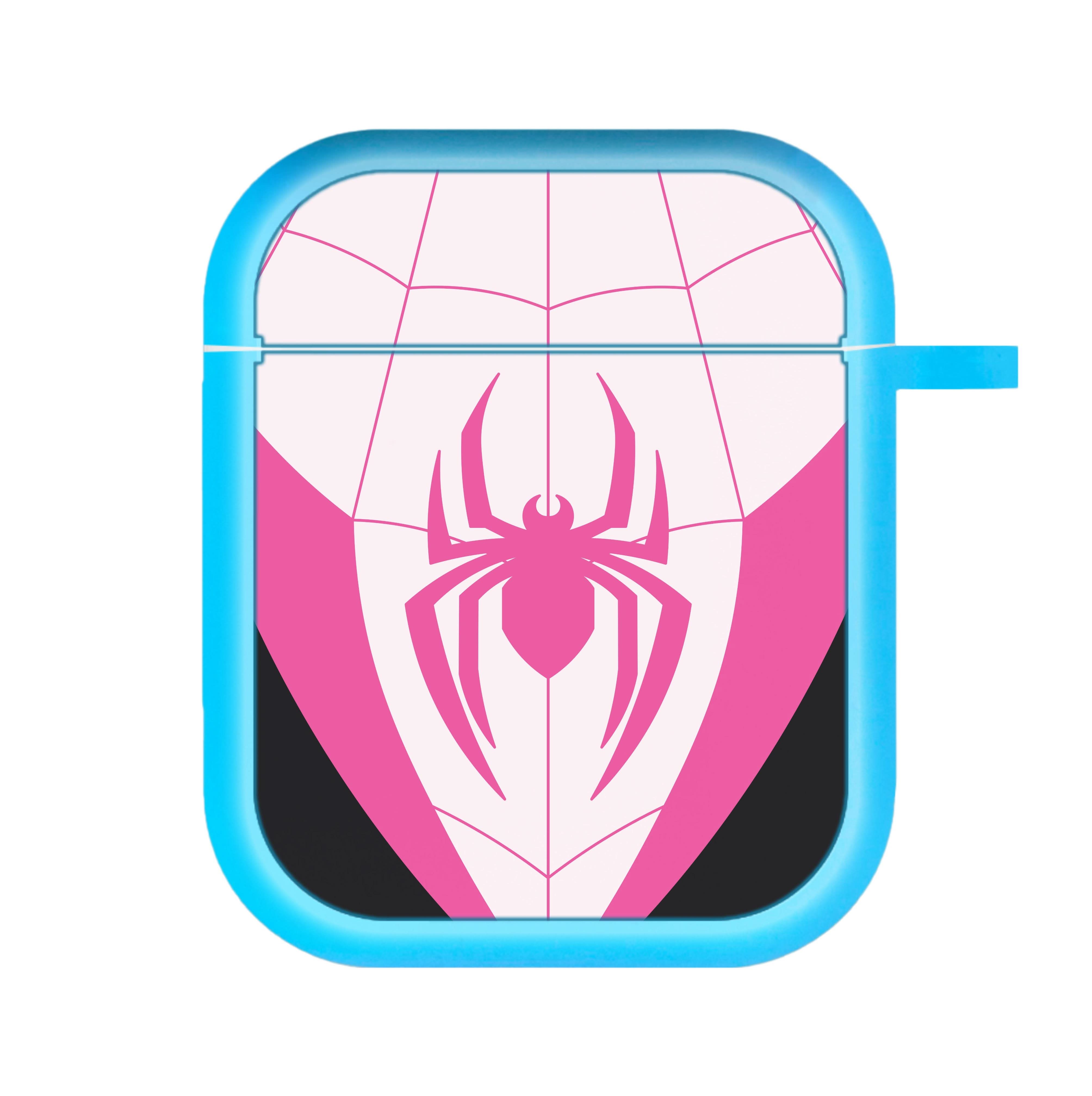 Pink And Black Spider Costume AirPods Case