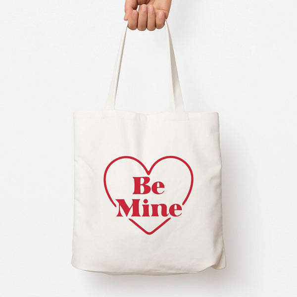 Be Mine Stripey Tote Bag