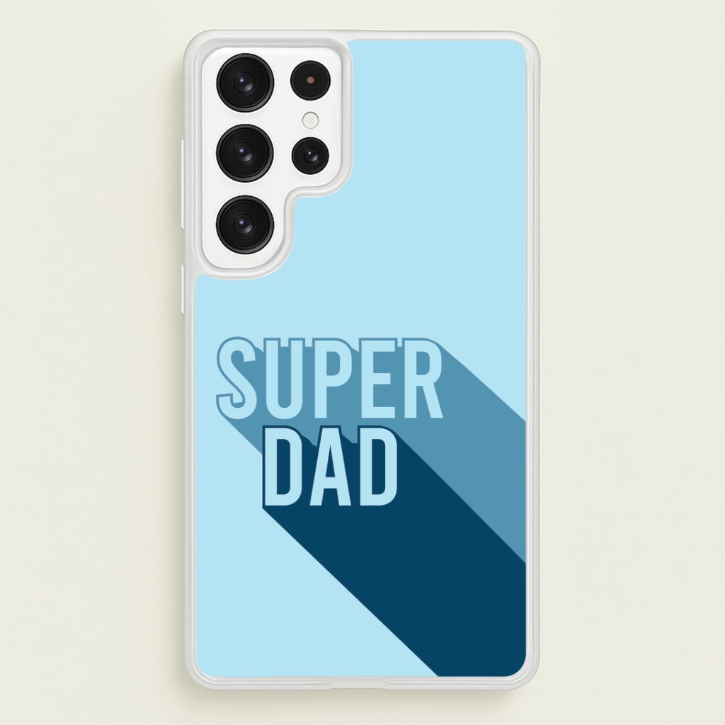 Super Dad Title Galaxy S22 Ultra Case