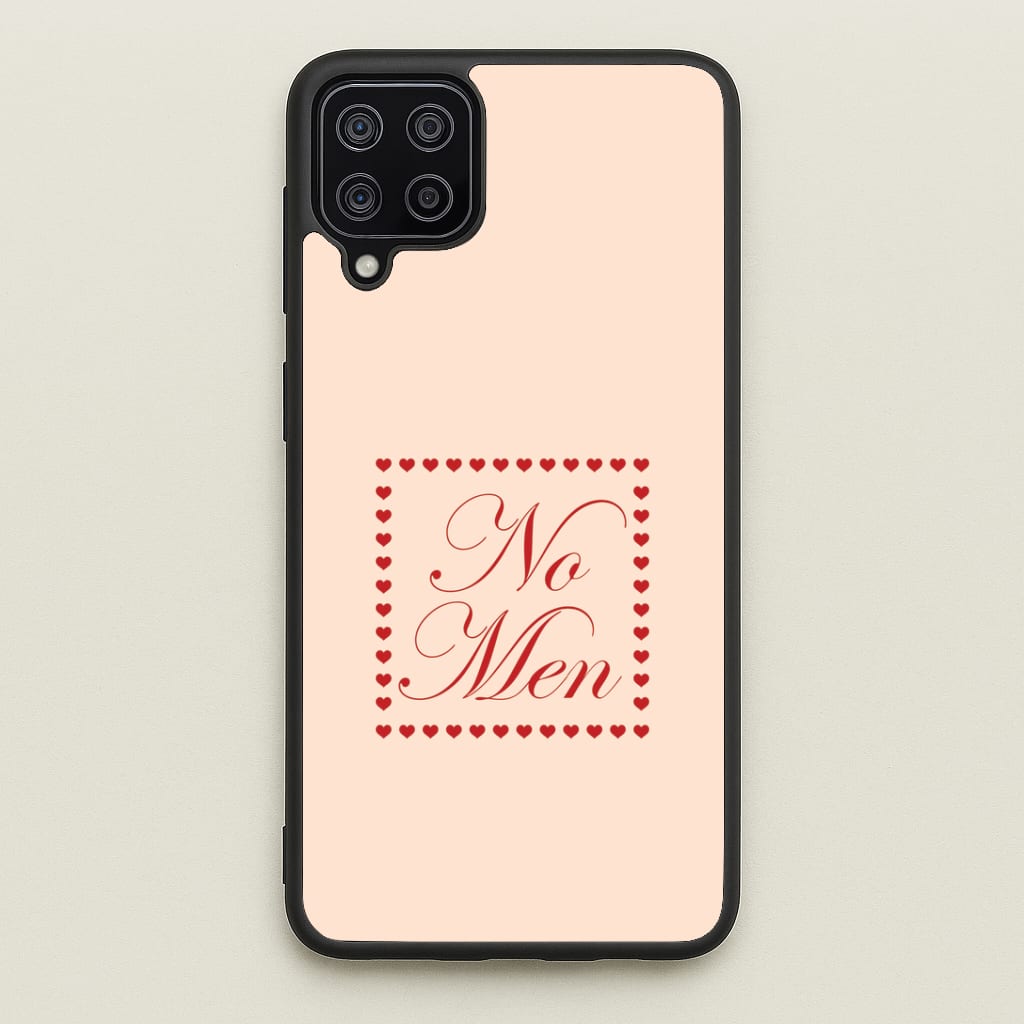 No Men Galaxy A12 Case