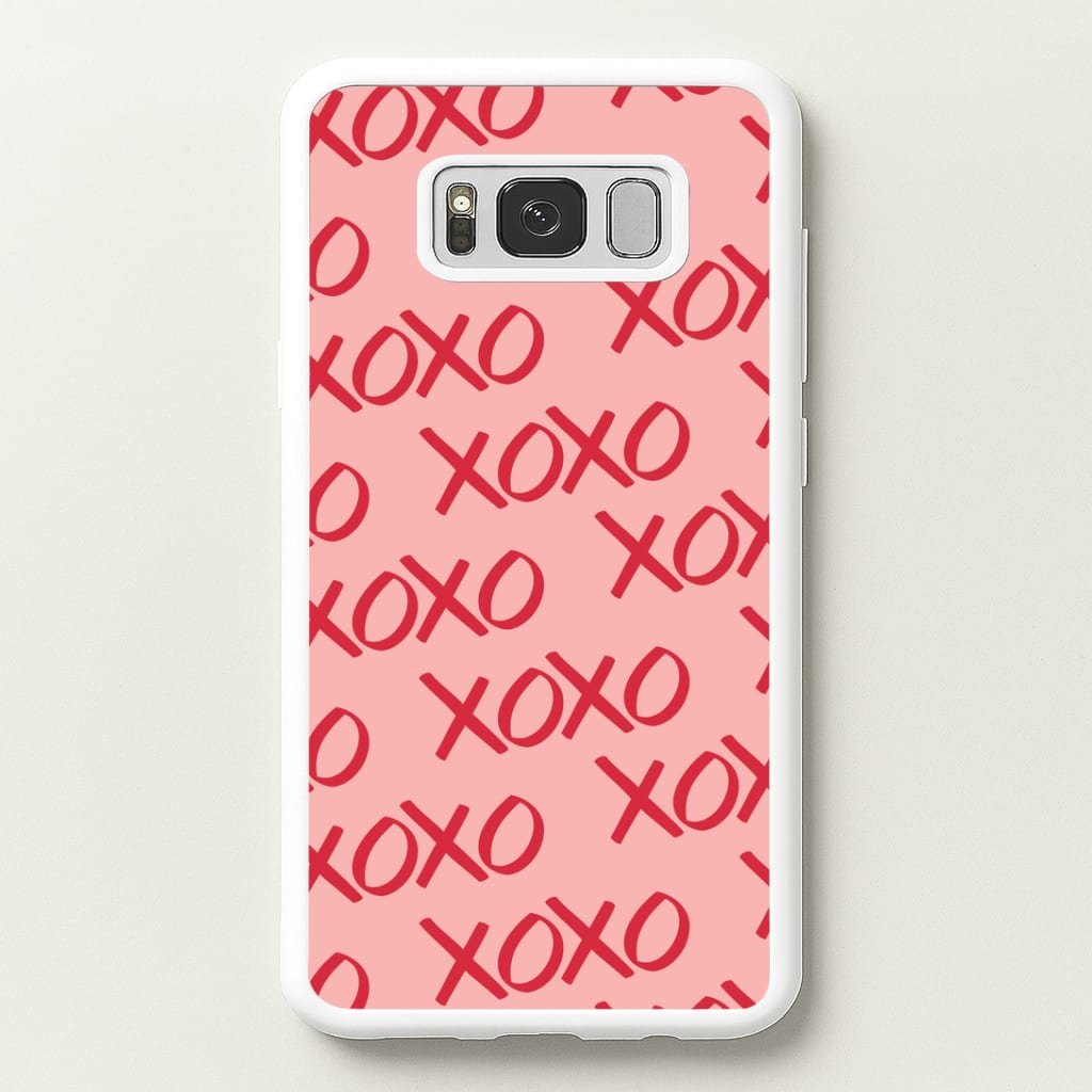 XOXO Pattern Galaxy S8 Case