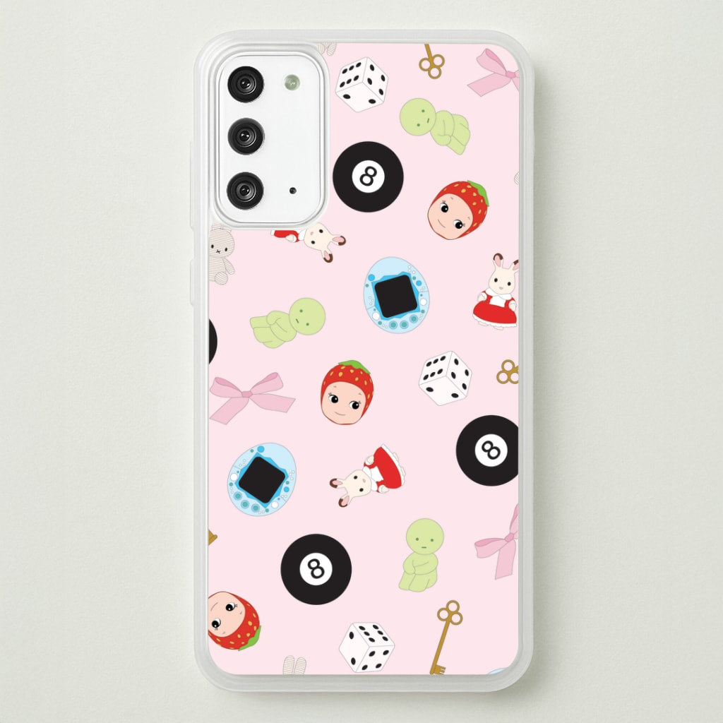 Trinkets Pattern Galaxy Note 20 Case