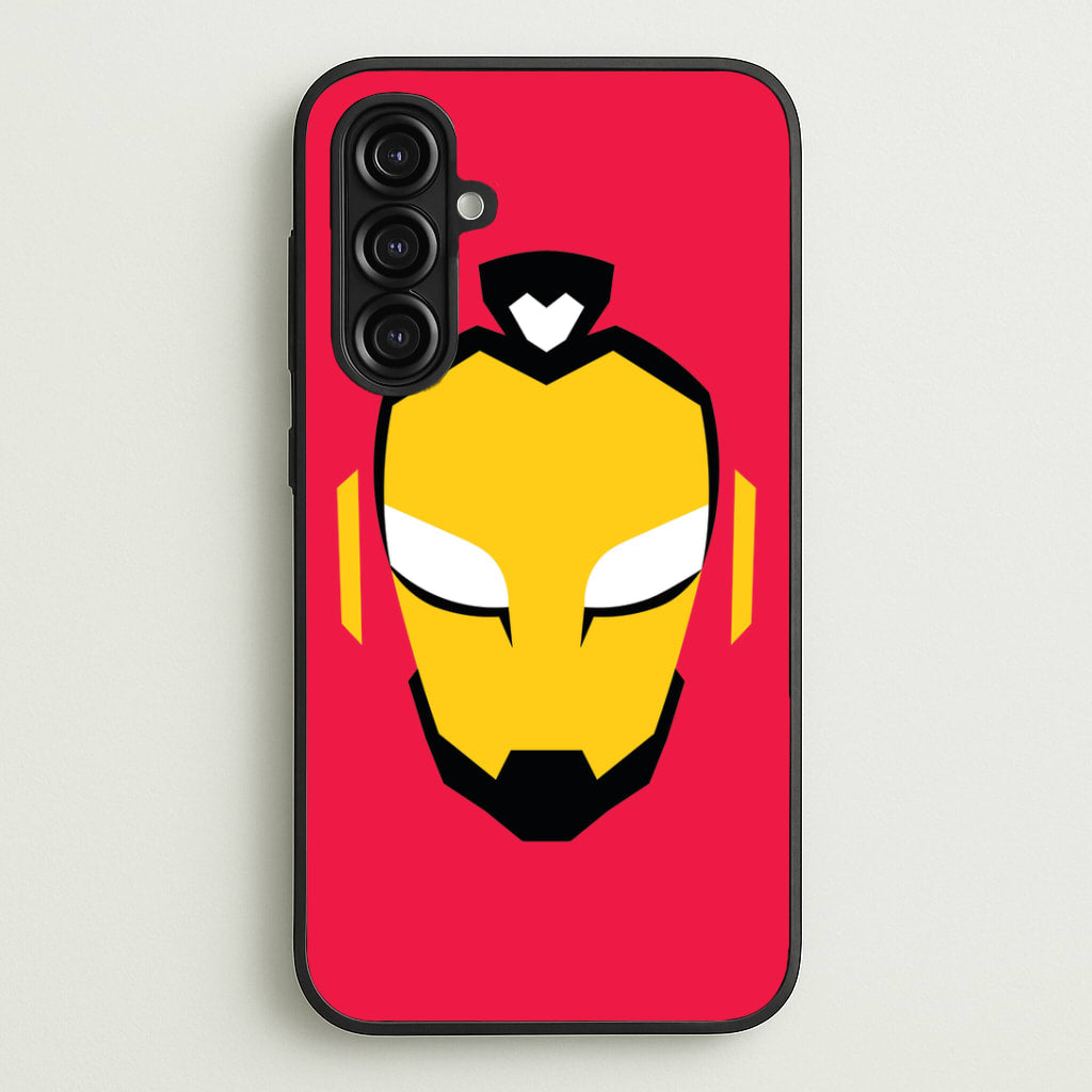 Metal Heart Hero Face Galaxy A16 Case