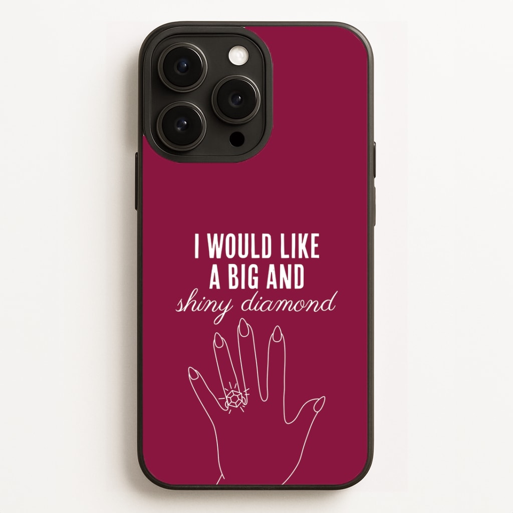 Shiny Diamond iPhone 16 Pro Max Case