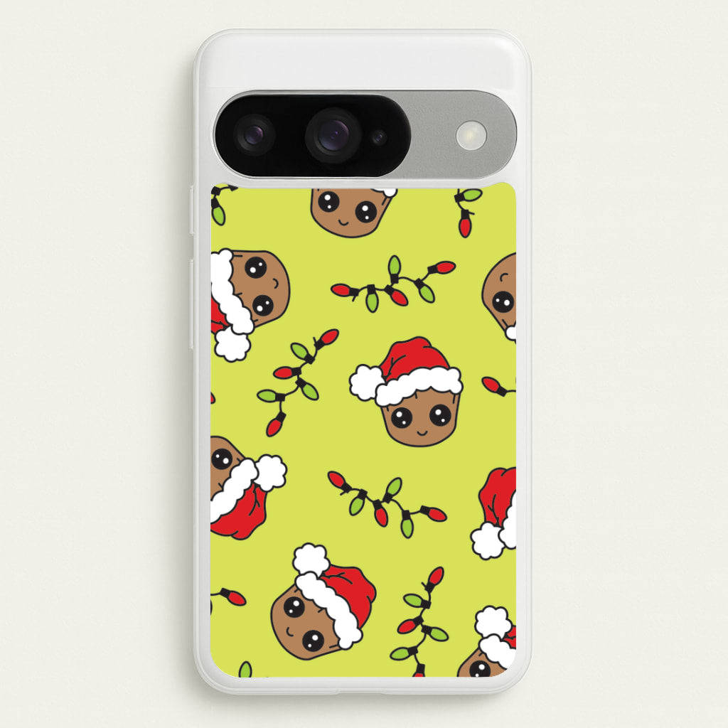 Christmas Tree Hero Pattern Google Pixel 10 / 10 Pro Case