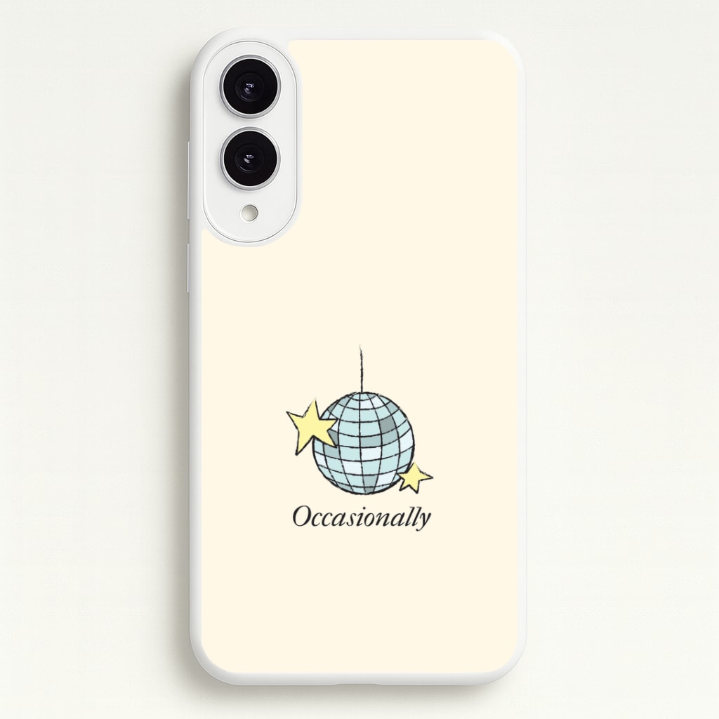 Ocasionally Discoball Galaxy S25 Edge Case