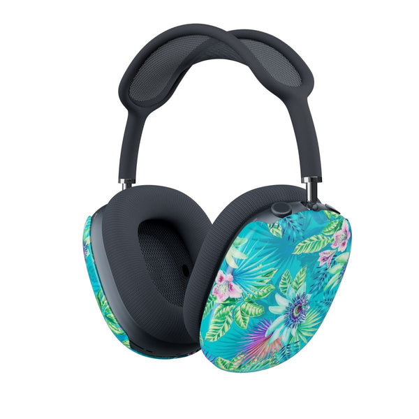 Blue Floral Pattern AirPods Max Case