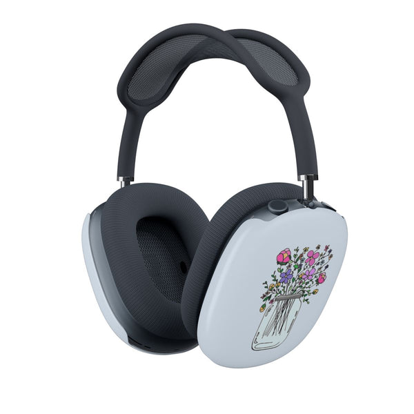 Cartoon Flower Jar AirPods Max Case