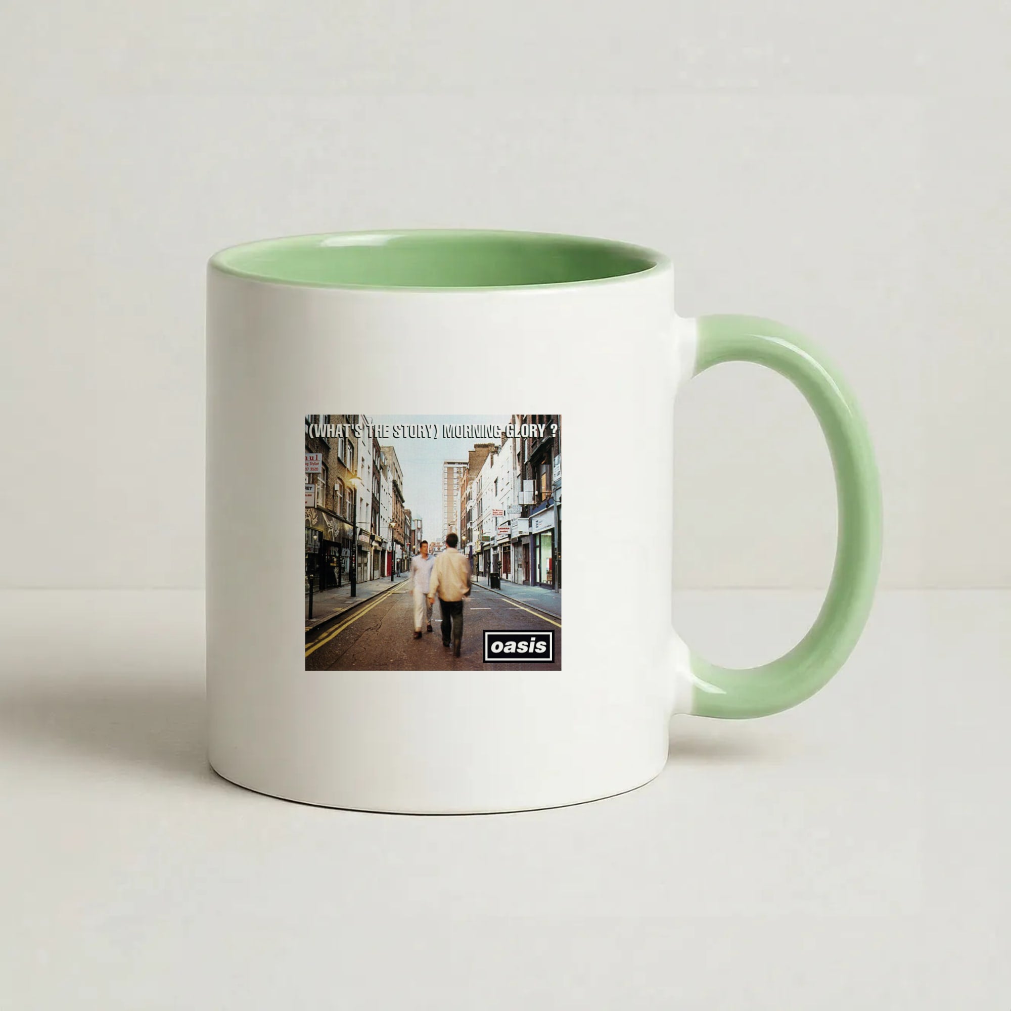 What's The Story Coffee Green Mug