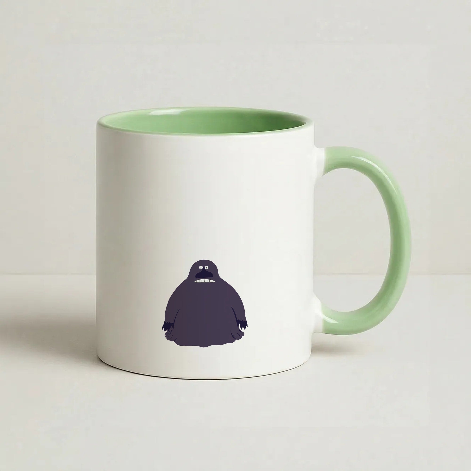 The Groke Coffee Green Mug