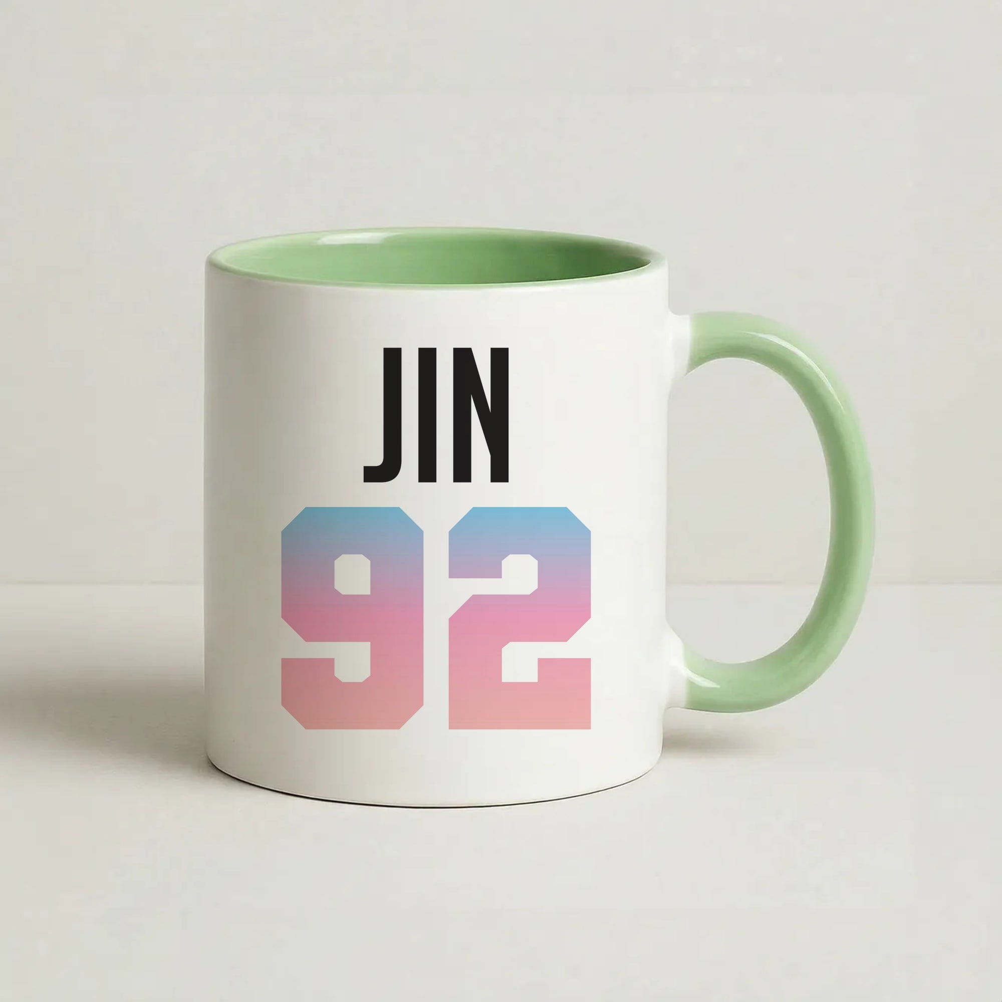 Jin 92 Coffee Green Mug