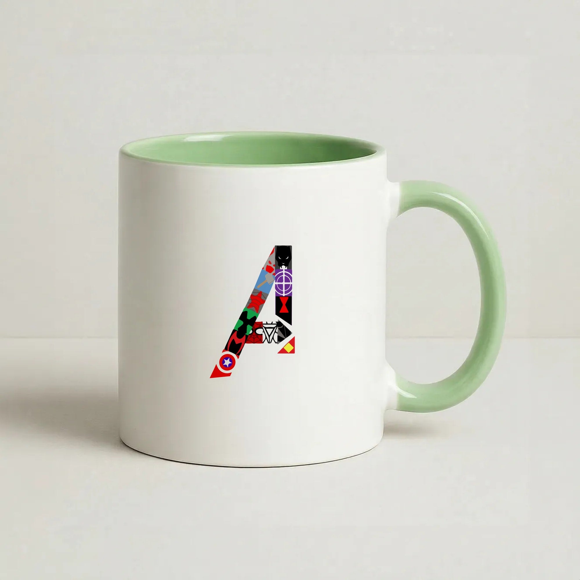 Avengers Logo - Marvel Coffee Green Mug