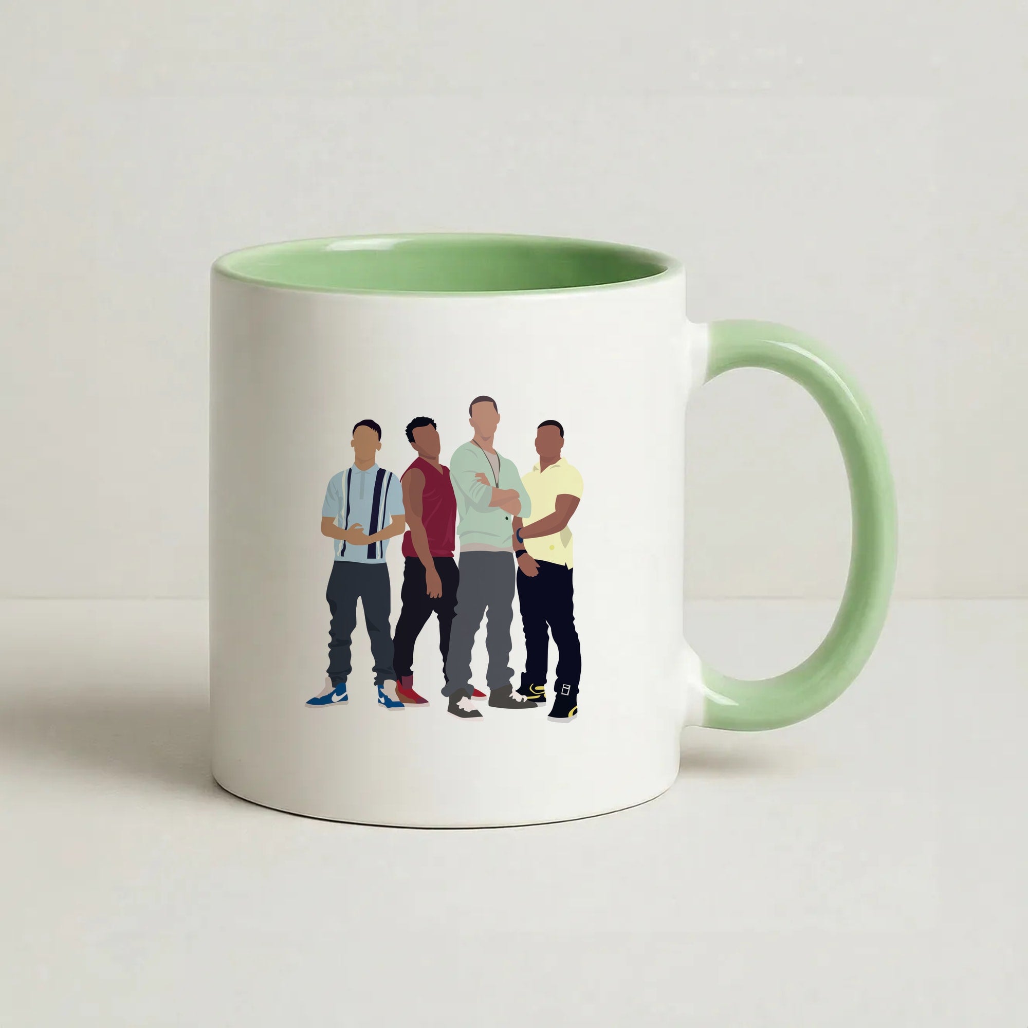 Band Coffee Green Mug