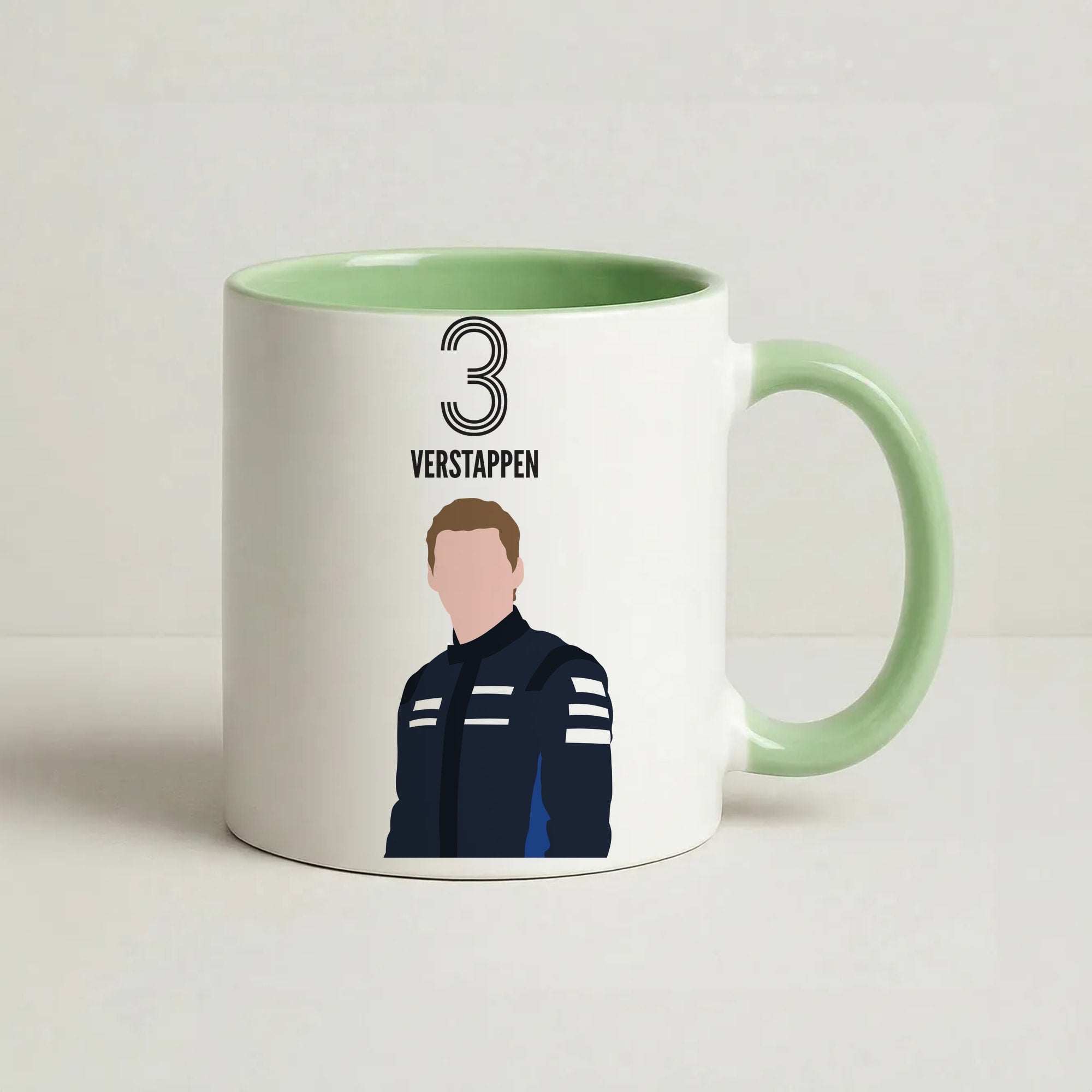 Verstappen 2026 Coffee Green Mug