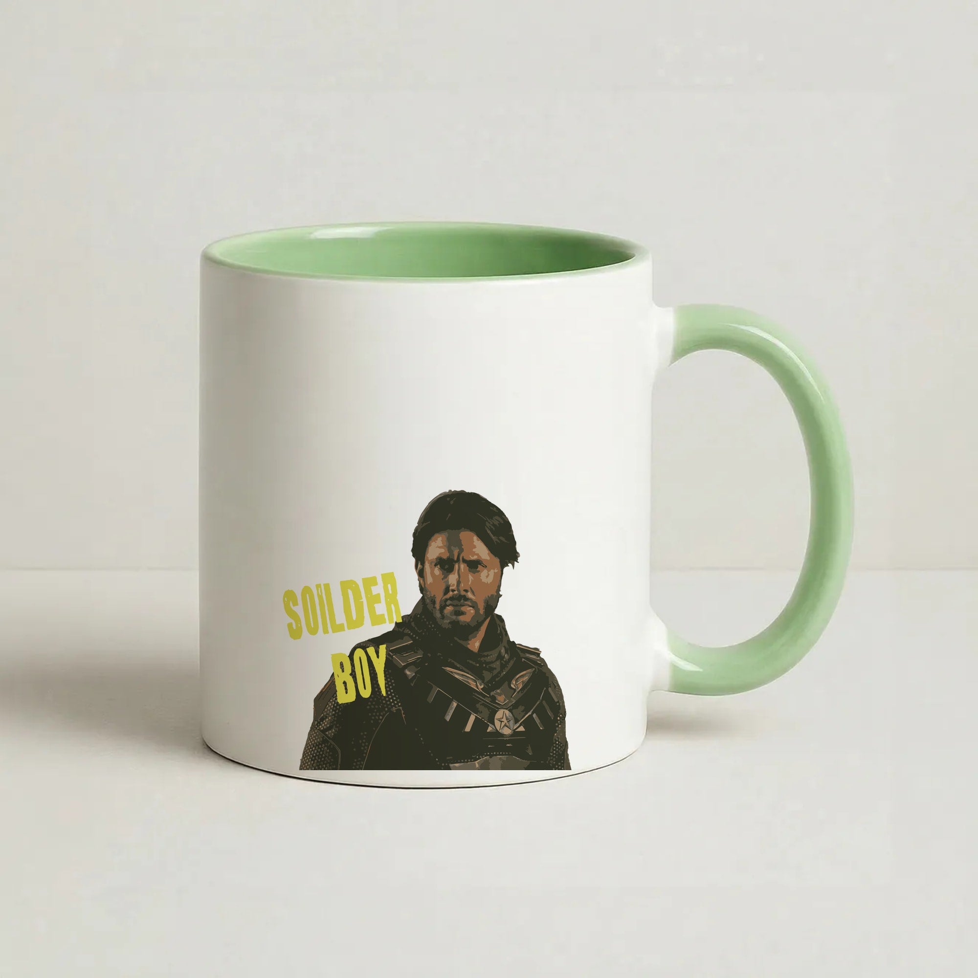 Soldier Boy Coffee Green Mug