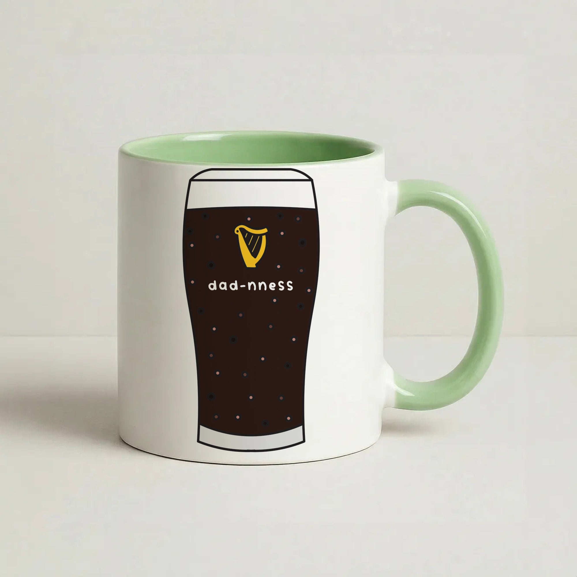 Dad-nness Coffee Green Mug