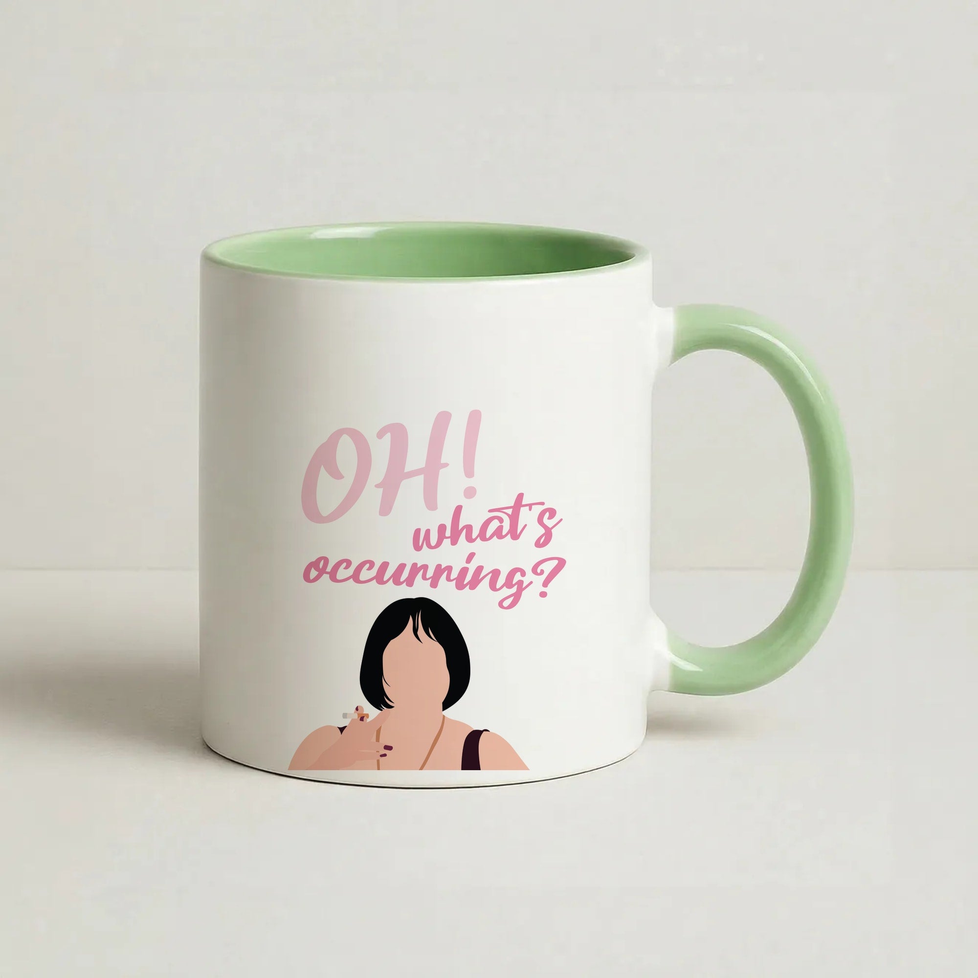 What's Occuring? Coffee Green Mug