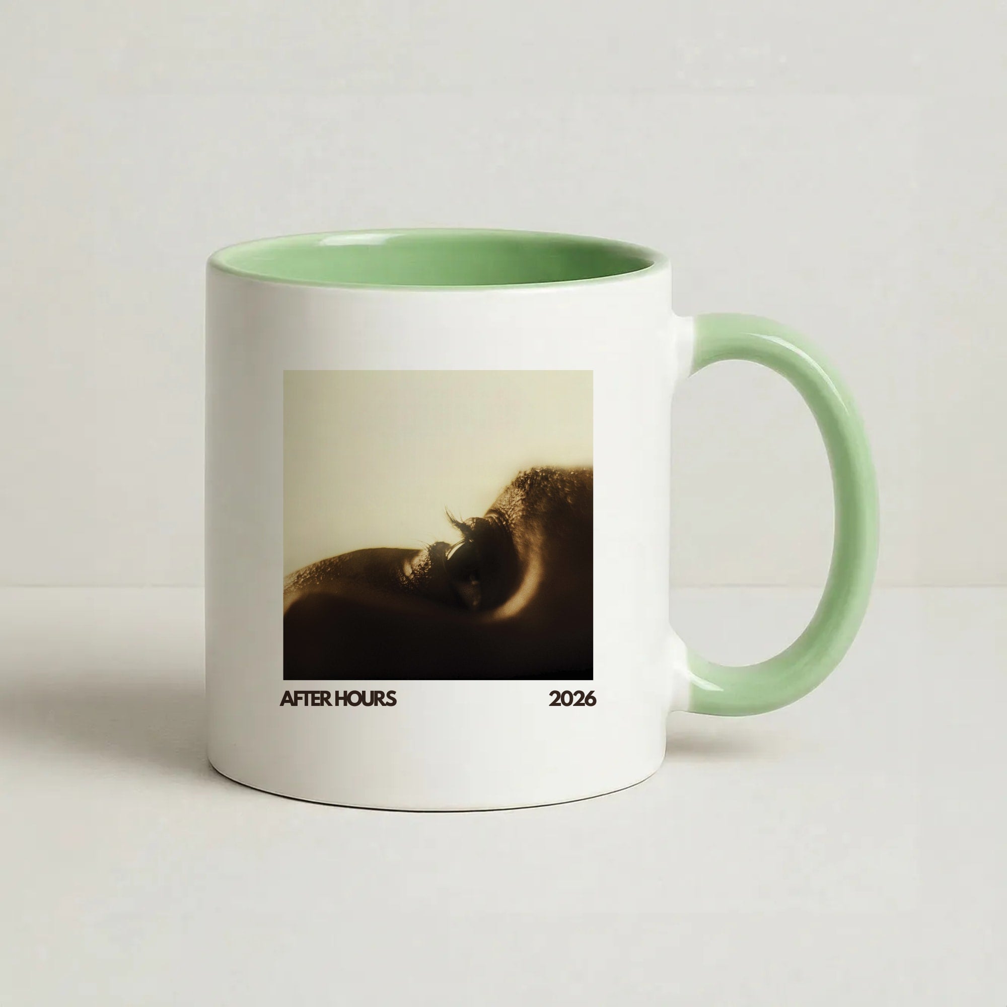 AH Album Coffee Green Mug