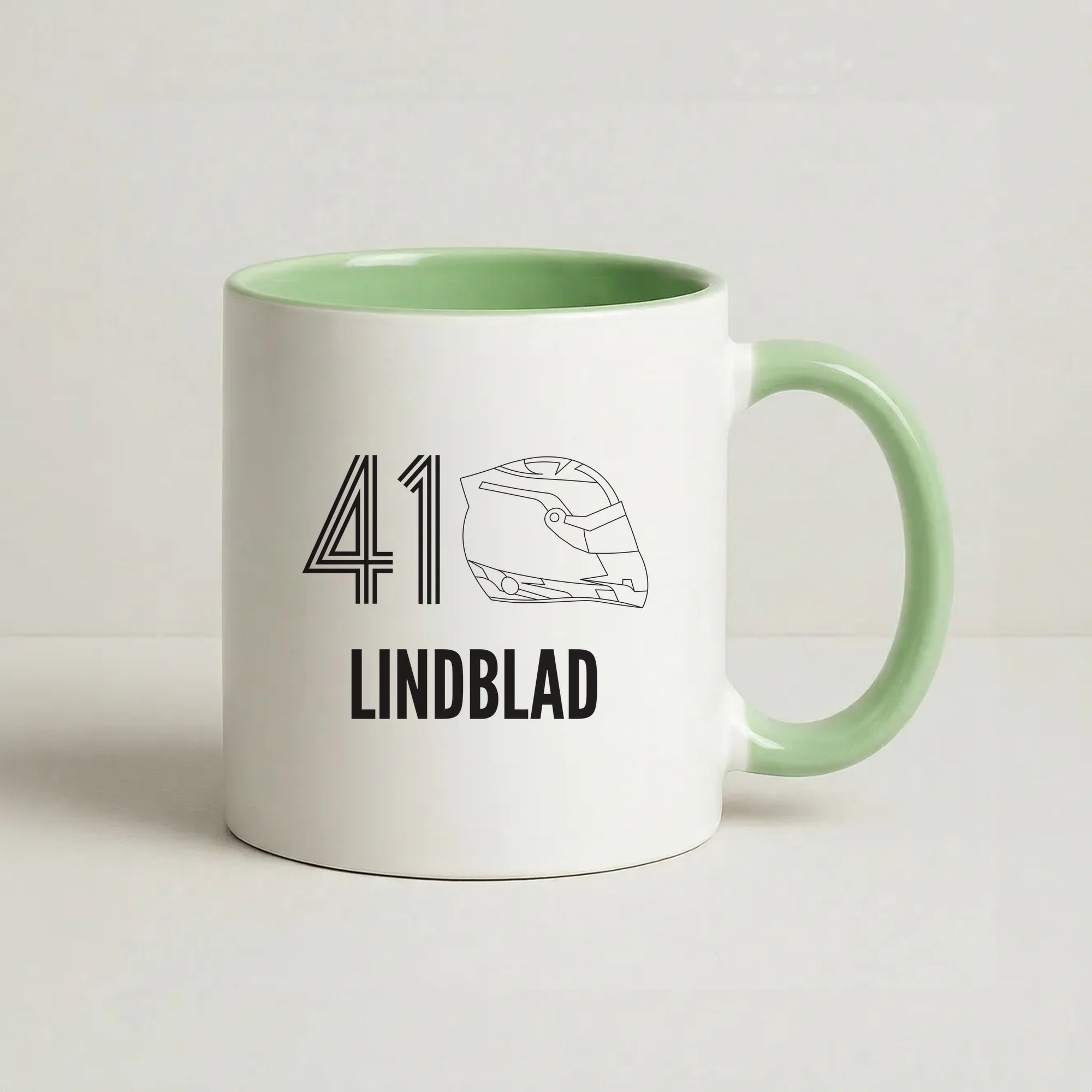 Lindblad Helmet 2026 Coffee Green Mug