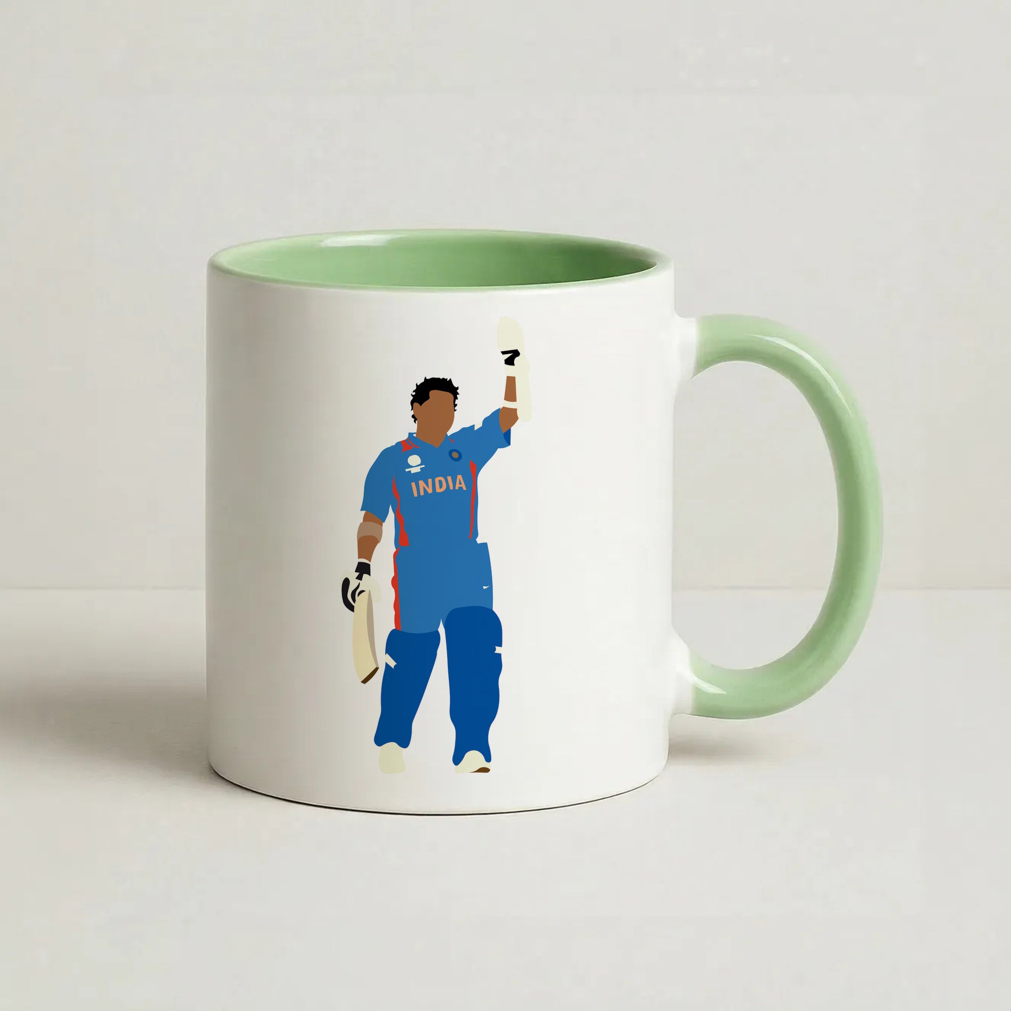 Tendulkar - Cricket Coffee Green Mug