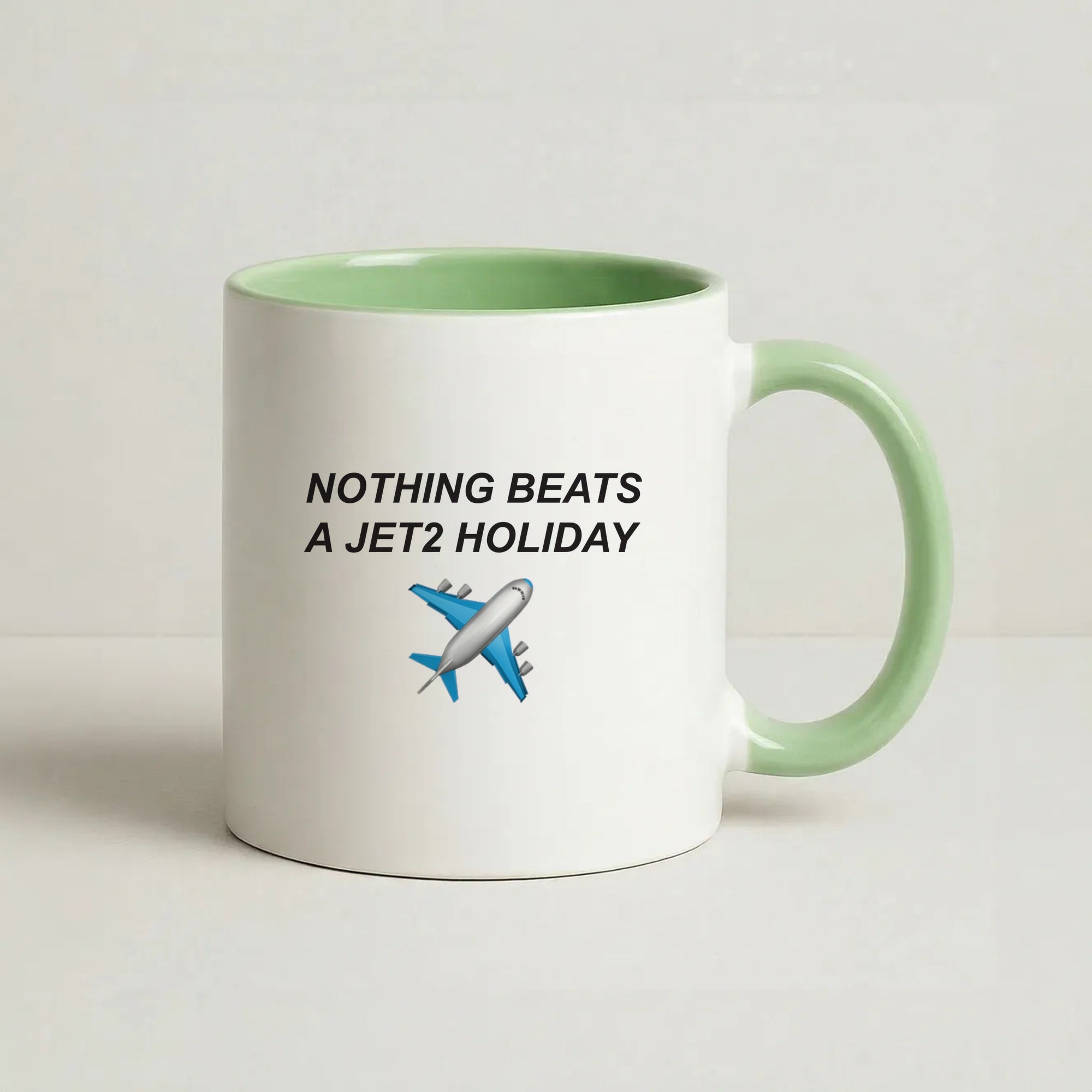 Nothing Beats A Holiday Coffee Green Mug