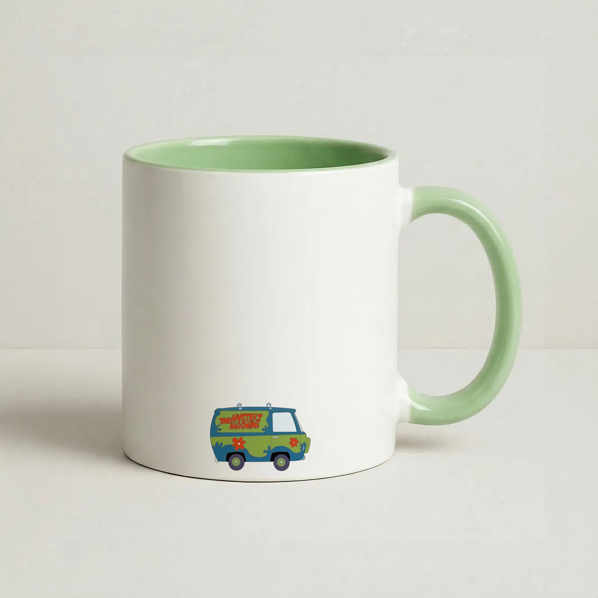 The Mystery Machine - Scoob Coffee Green Mug