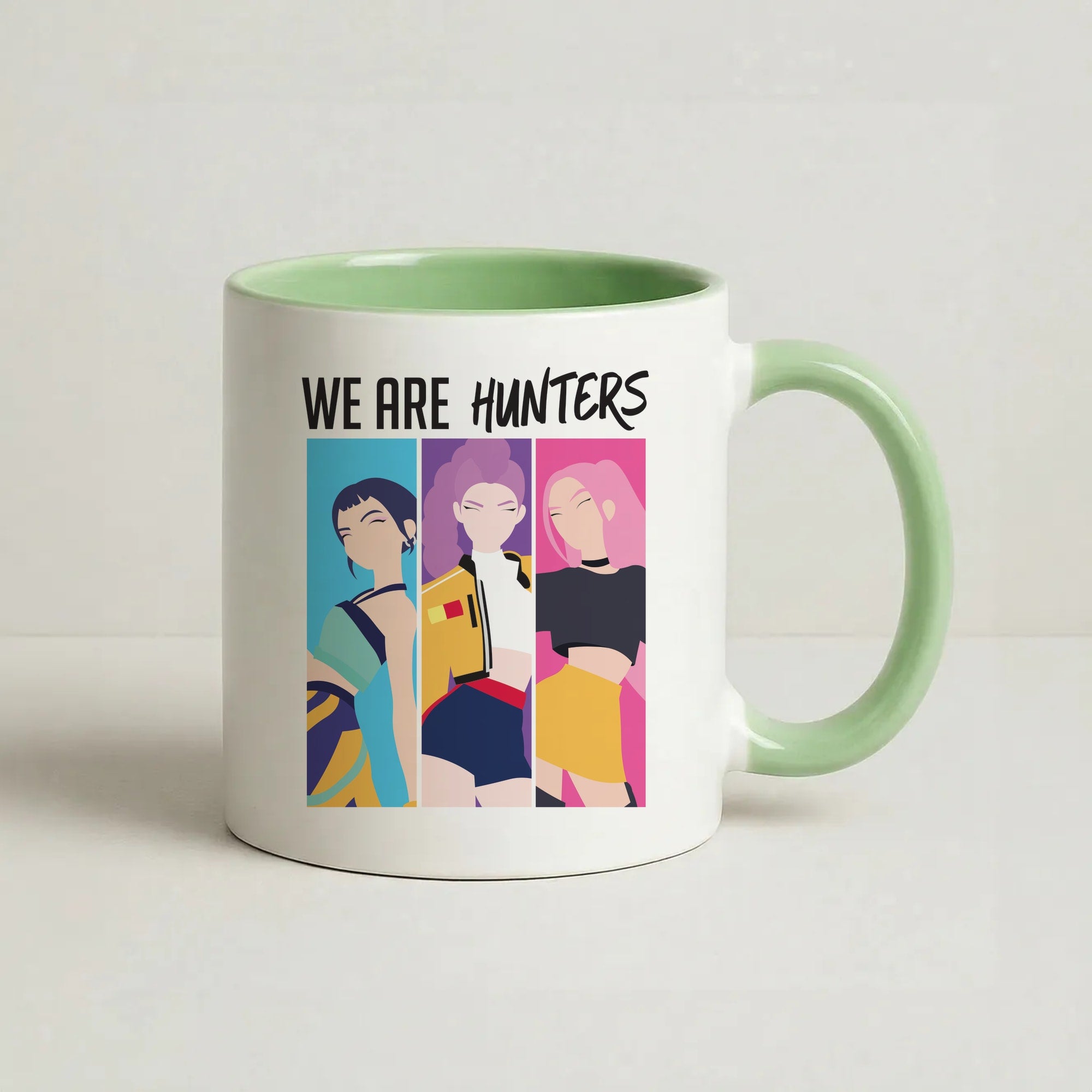 We Are Hunters Coffee Green Mug