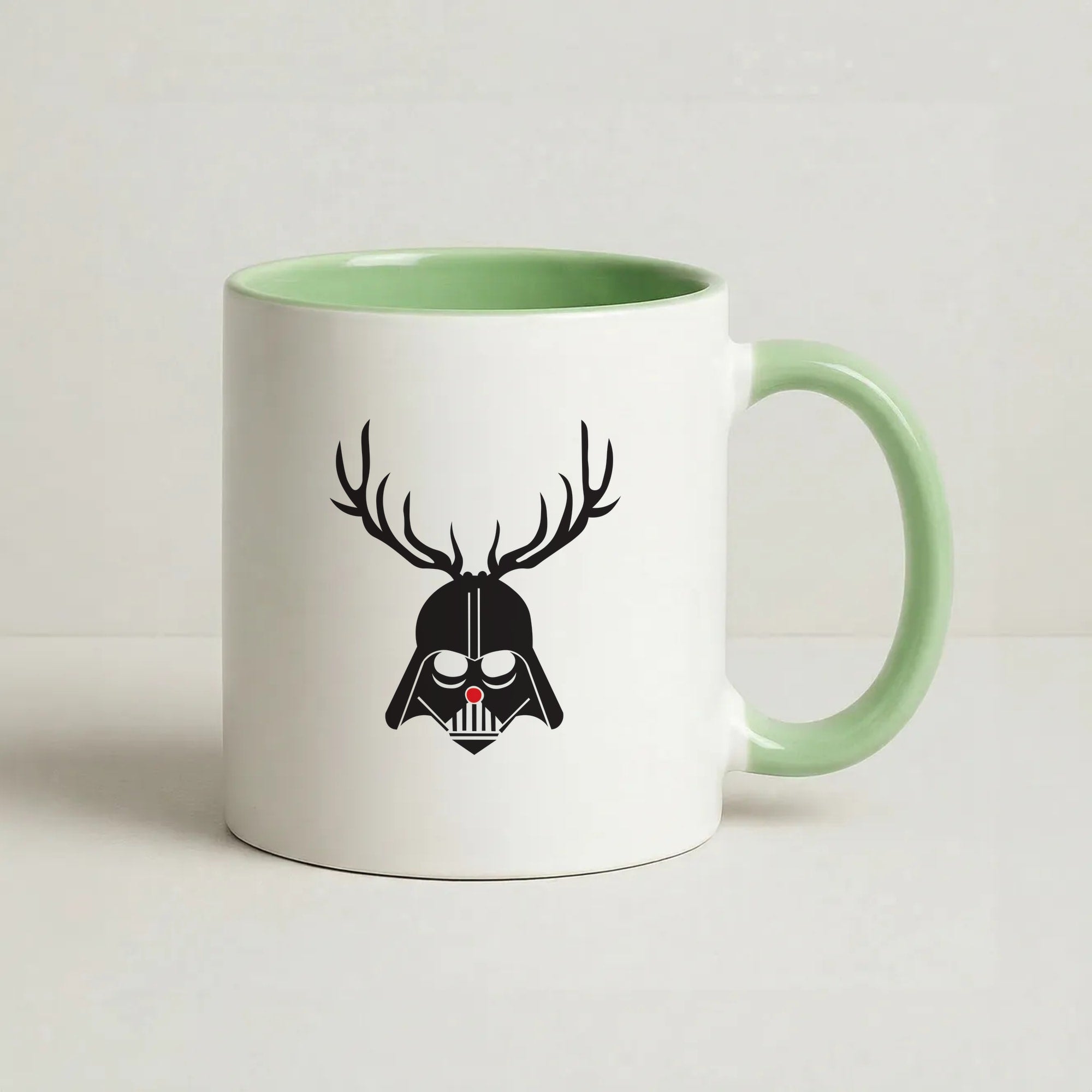 Christmas Darth Vader Coffee Green Mug