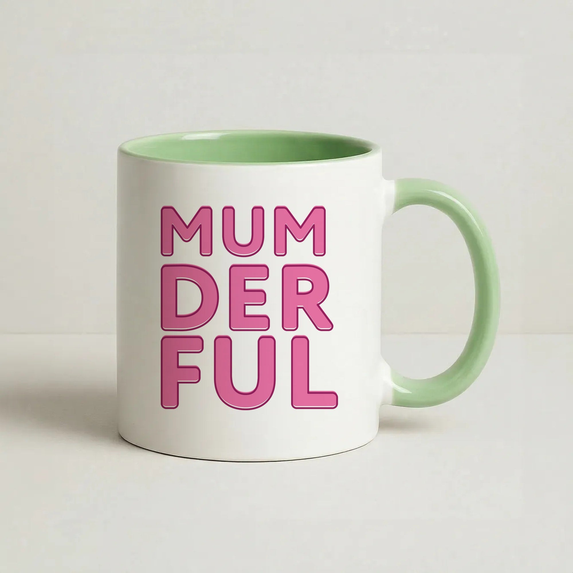 Mumderful Coffee Green Mug