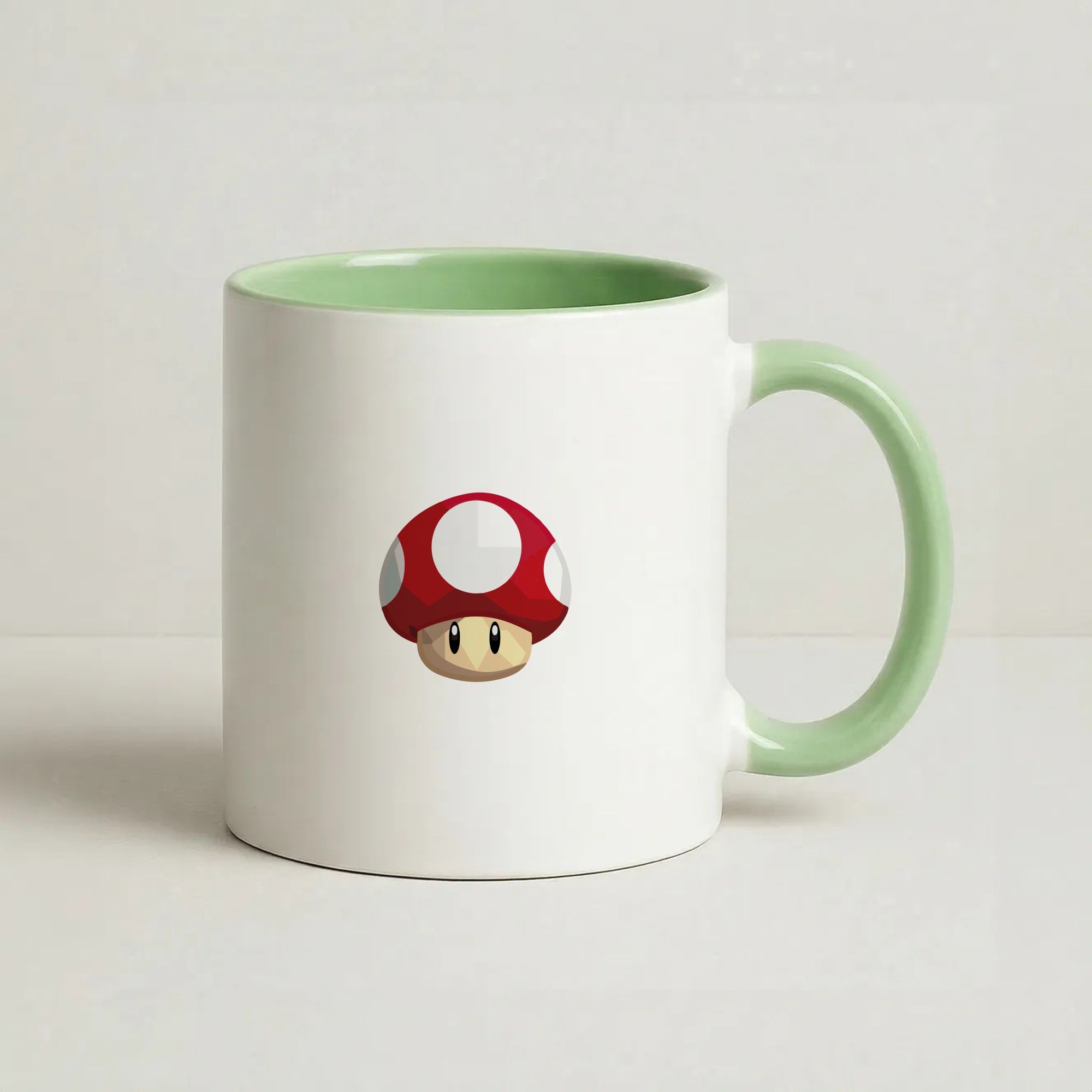 Toad - Mario Coffee Green Mug