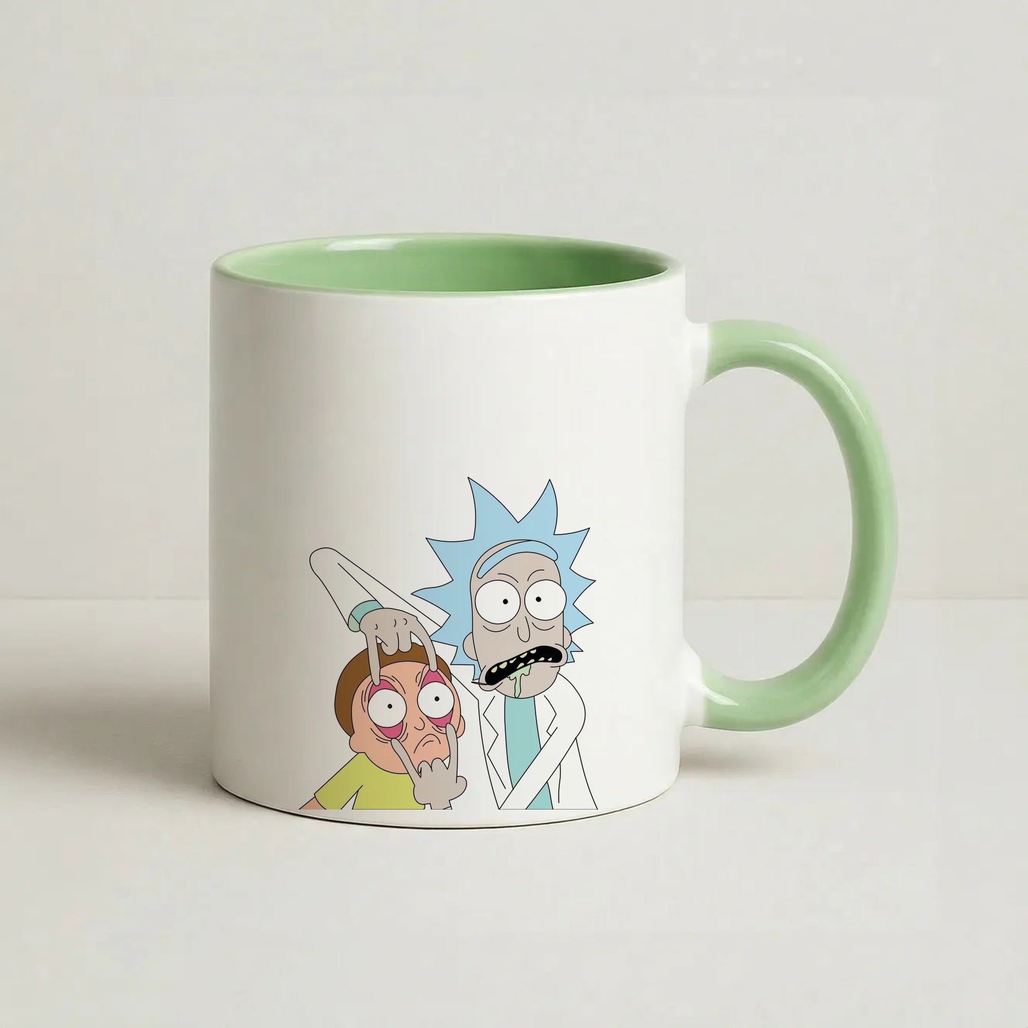 Psychedelic - RAM Coffee Green Mug