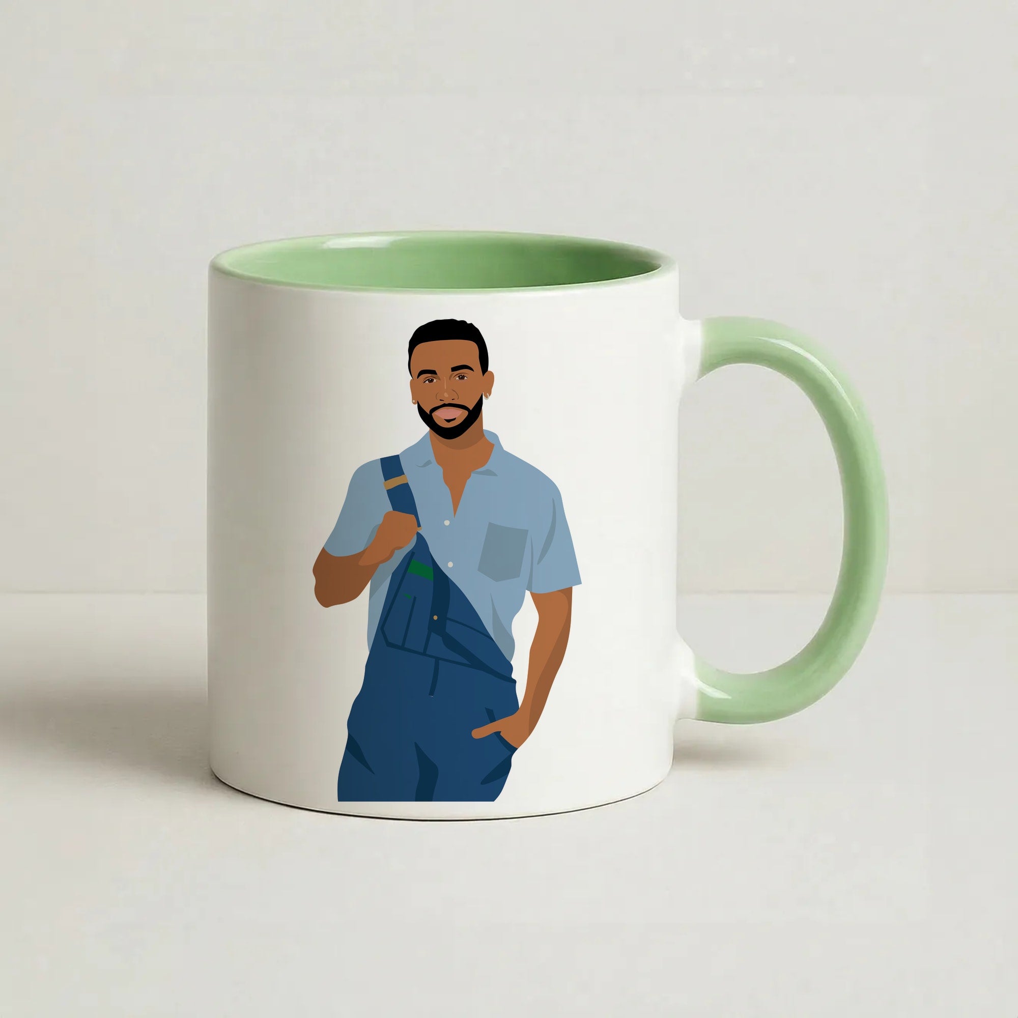 Aston Coffee Green Mug