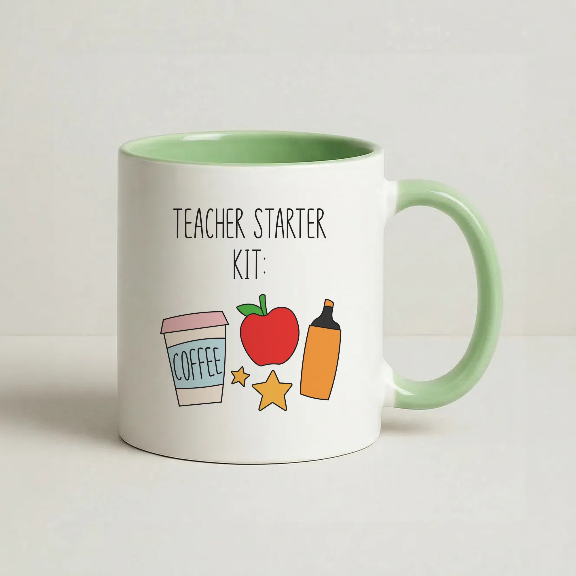 Teacher Starter Kit Coffee Green Mug