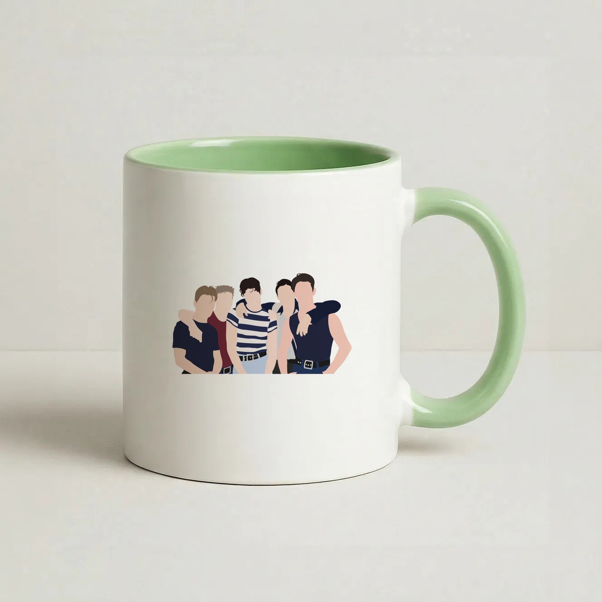 Take Band Members Coffee Green Mug