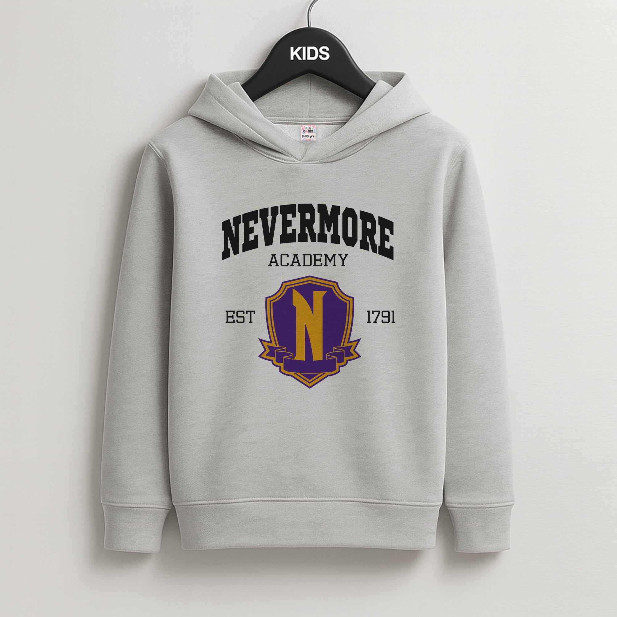 Grey Kids Hoodie