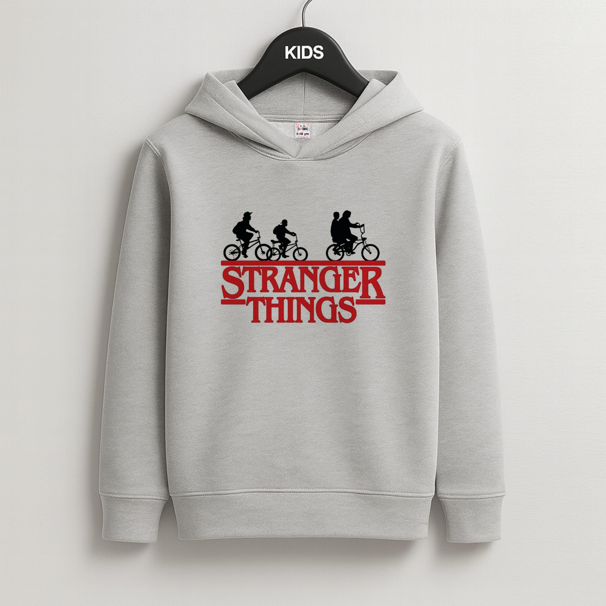 Stranger Cycling Logo Kids Hoodie