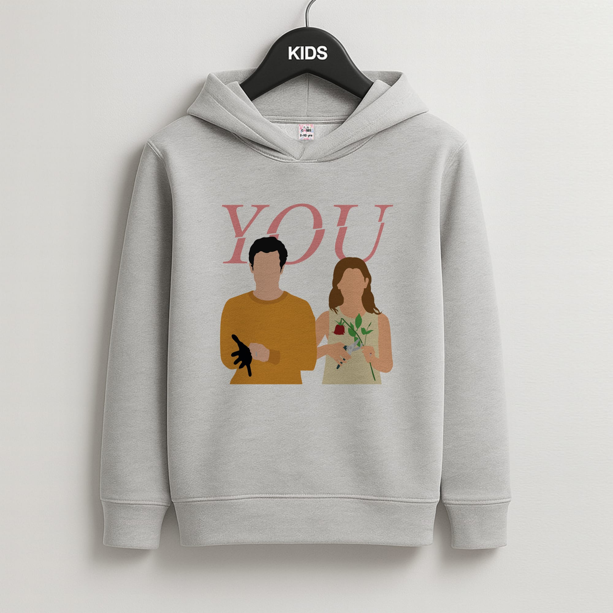 Love And Joe Kids Grey Hoodie