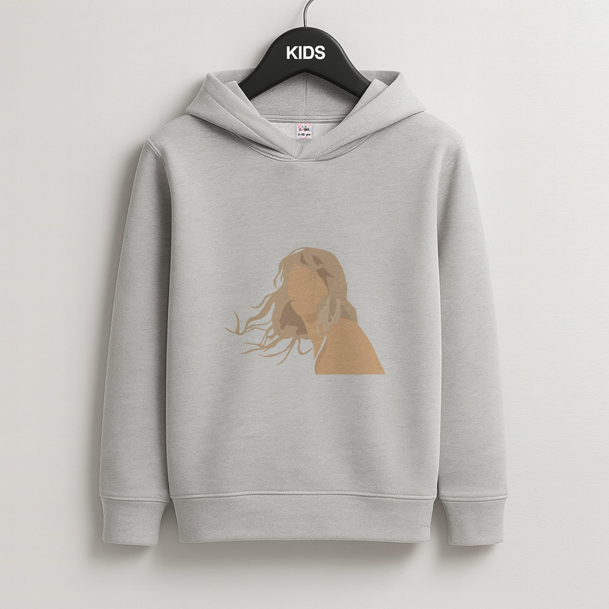 1898 - Taylor Kids Grey Hoodie