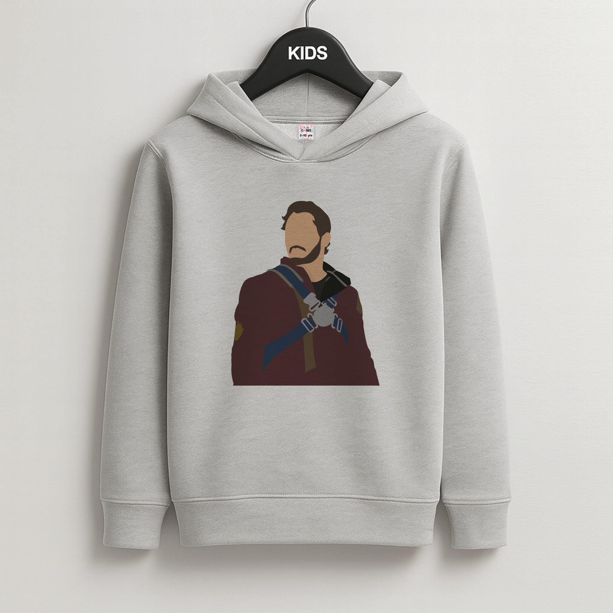 Star Lord - GOTG Kids Grey Hoodie