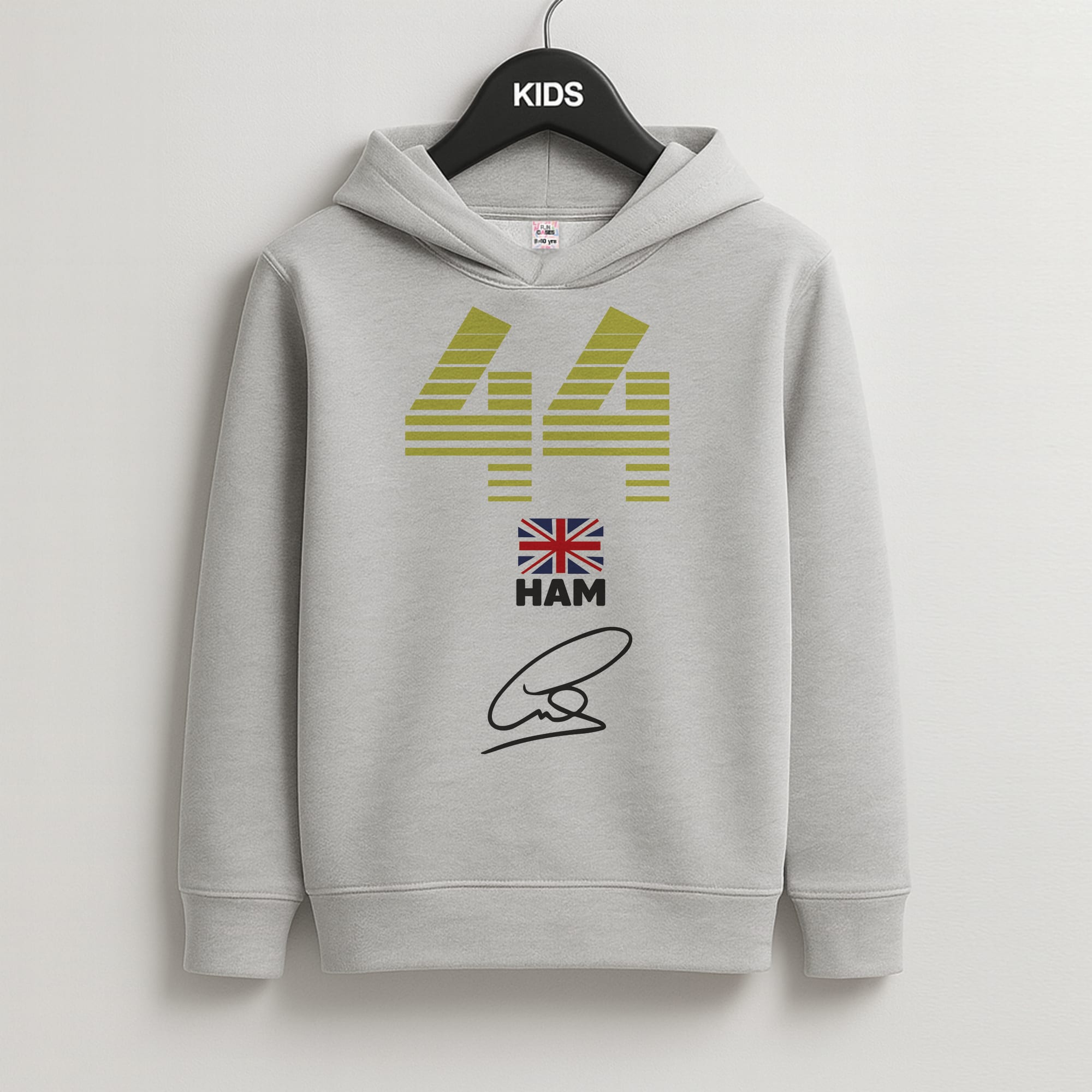 Lewis Hamilton - F1 Kids Grey Hoodie