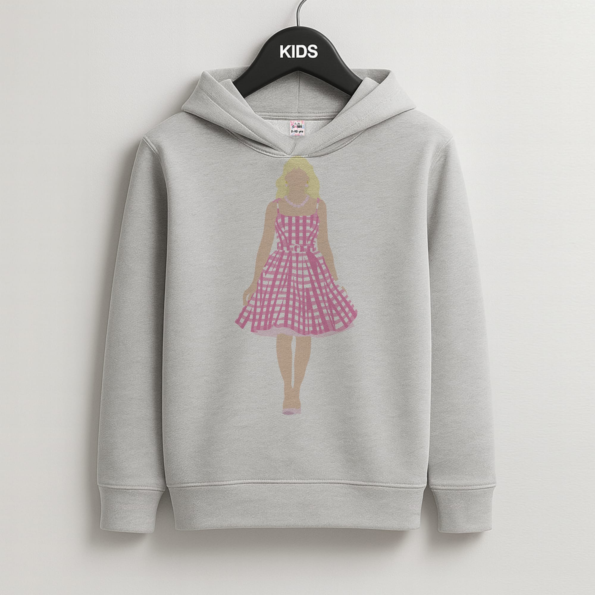Pink Dress - Margot Kids Grey Hoodie